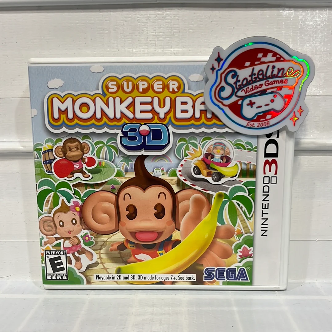 Super Monkey Ball 3D - Nintendo 3DS