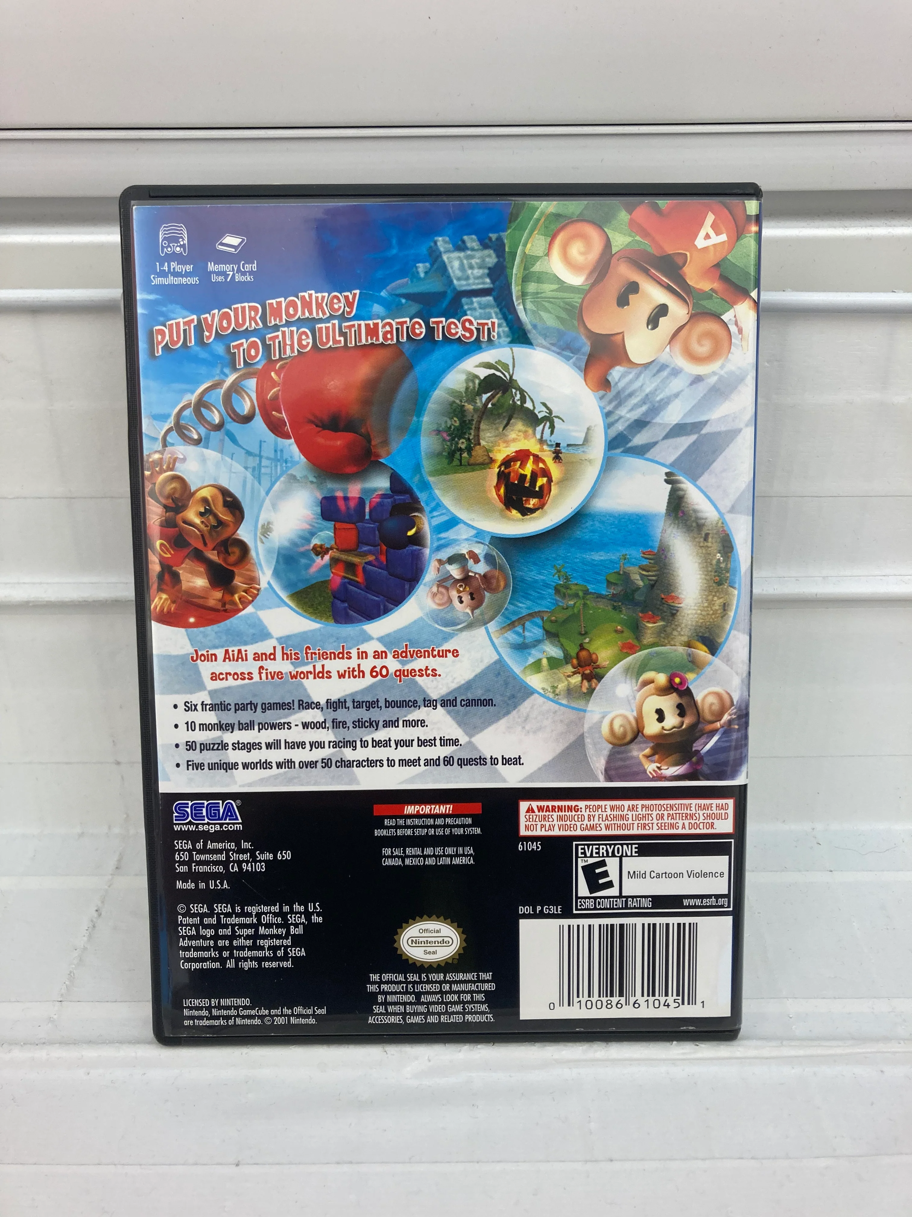 Super Monkey Ball Adventure - Gamecube - Image 2