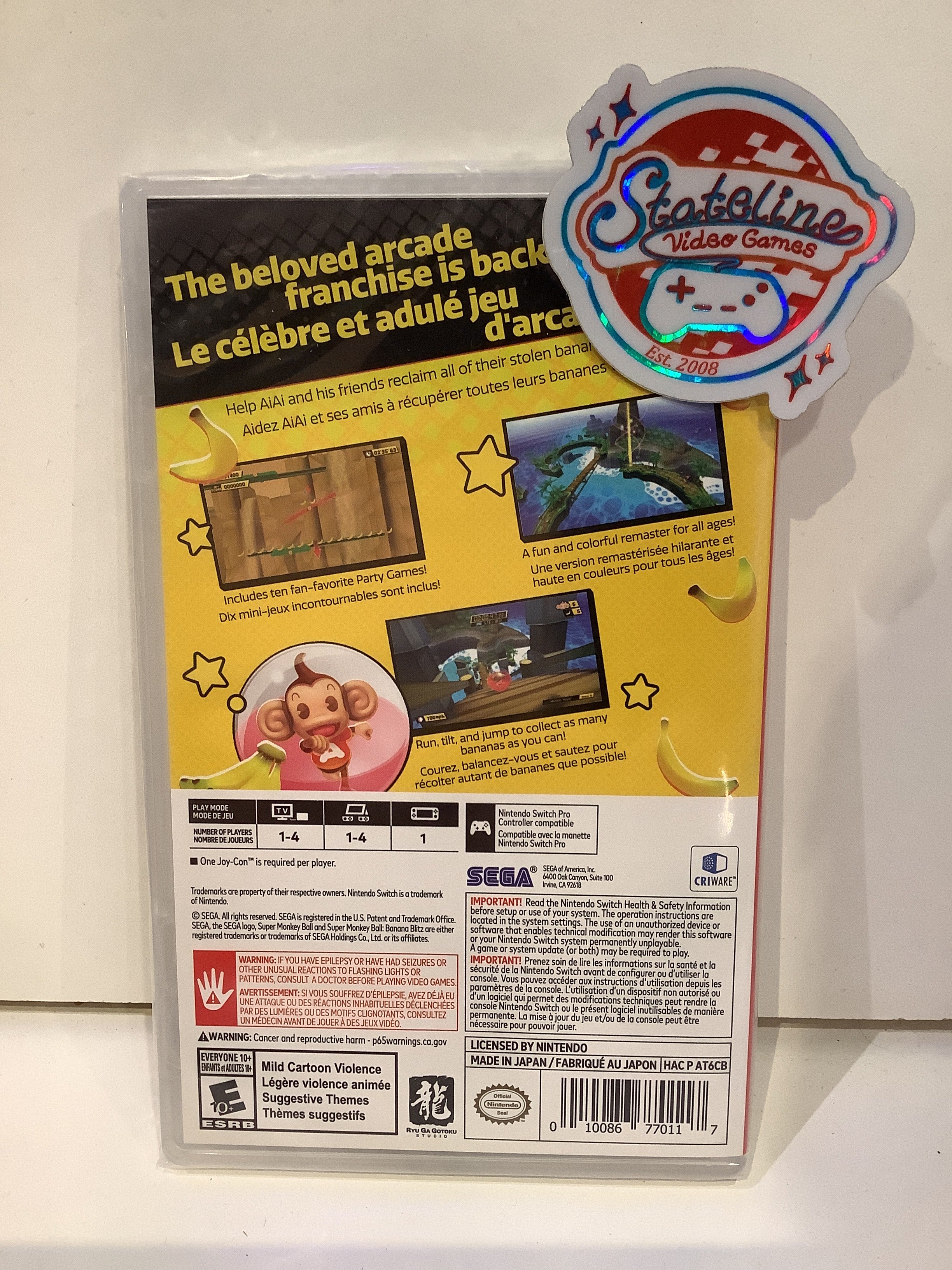 Super Monkey Ball: Banana Blitz HD - Nintendo Switch - Image 5