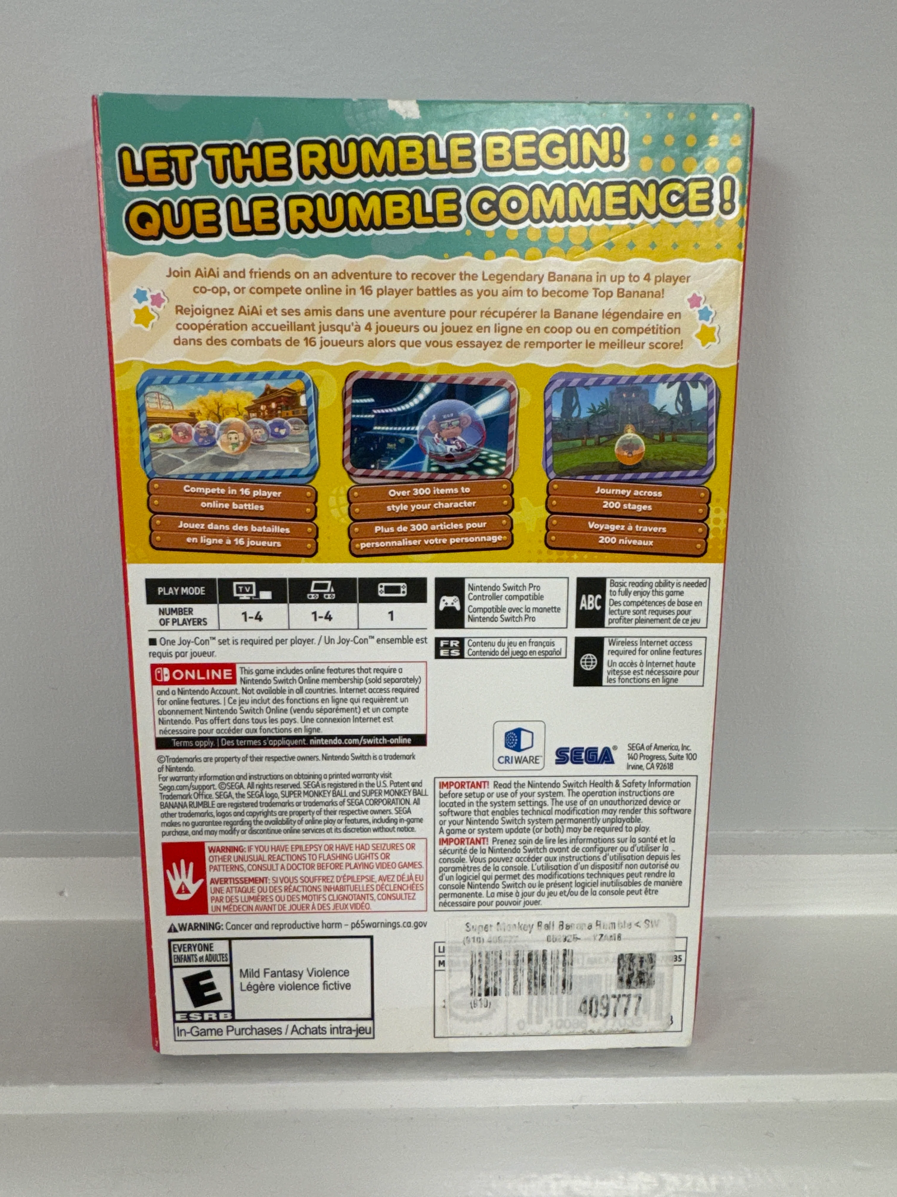 Super Monkey Ball: Banana Rumble Nintendo Switch - Image 2