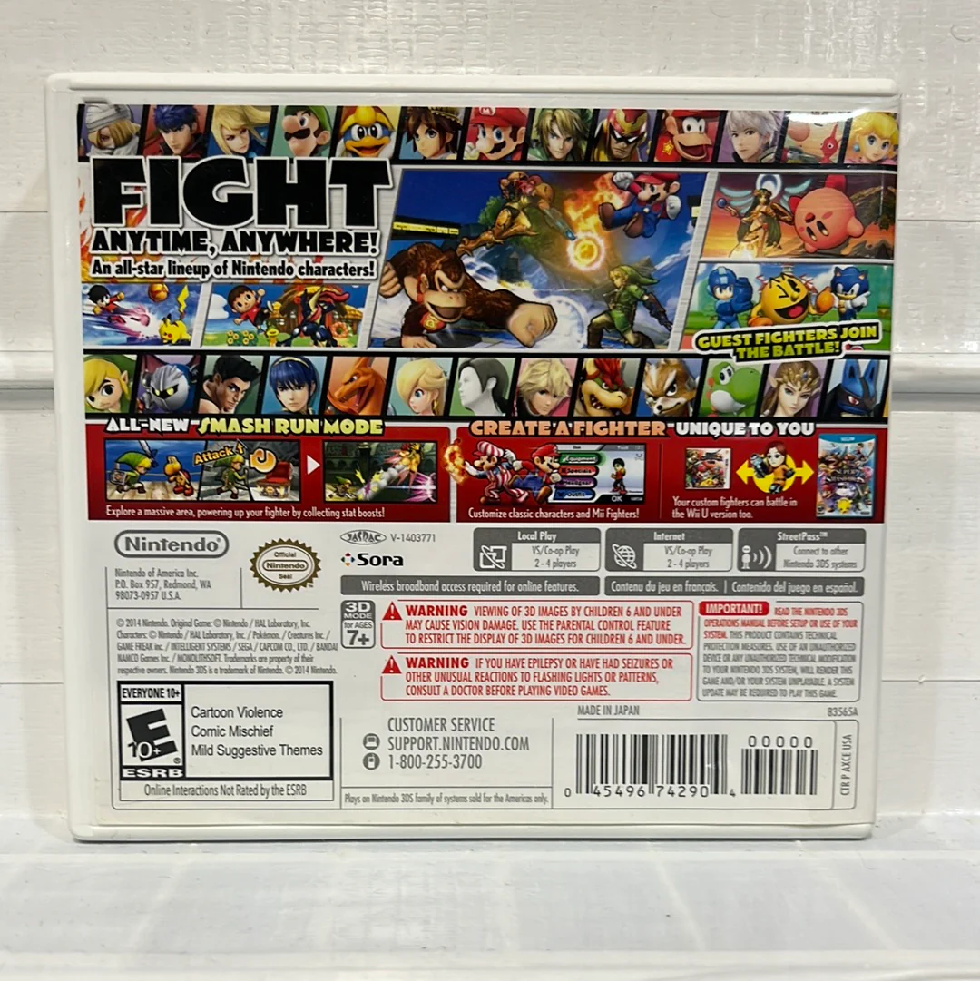 Super Smash Bros for Nintendo 3DS - Nintendo 3DS - Image 2