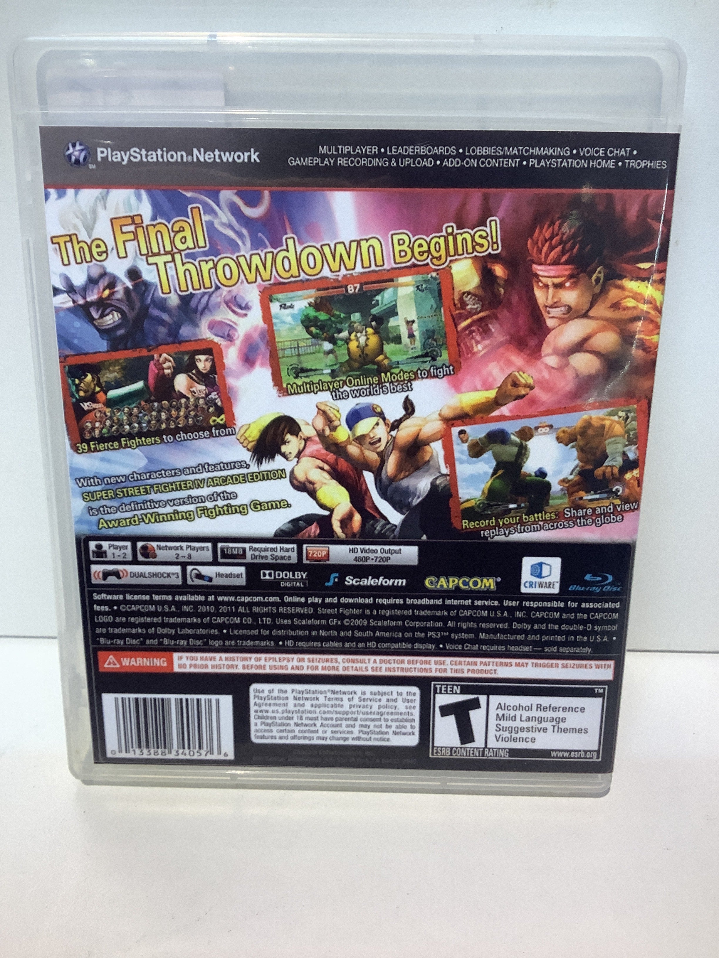 Super Street Fighter IV: Arcade Edition - Playstation 3 - Image 2