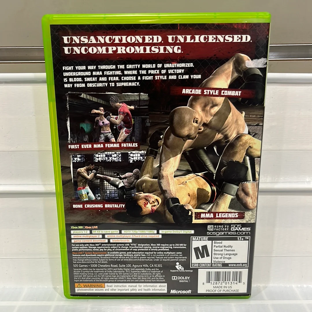 Supremacy MMA - Xbox 360 - Image 2