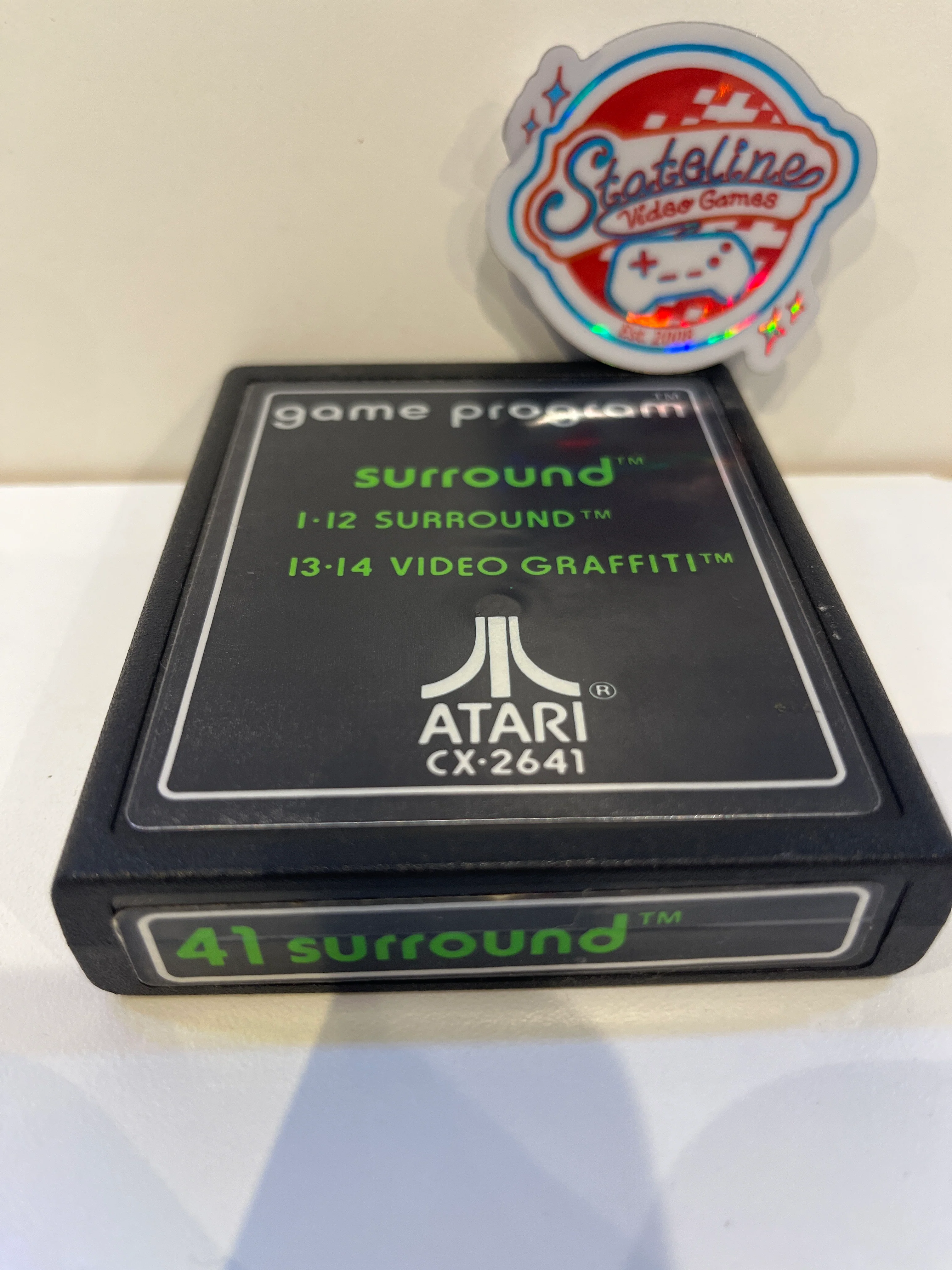 Surround [Text # Side Label] - Atari 2600