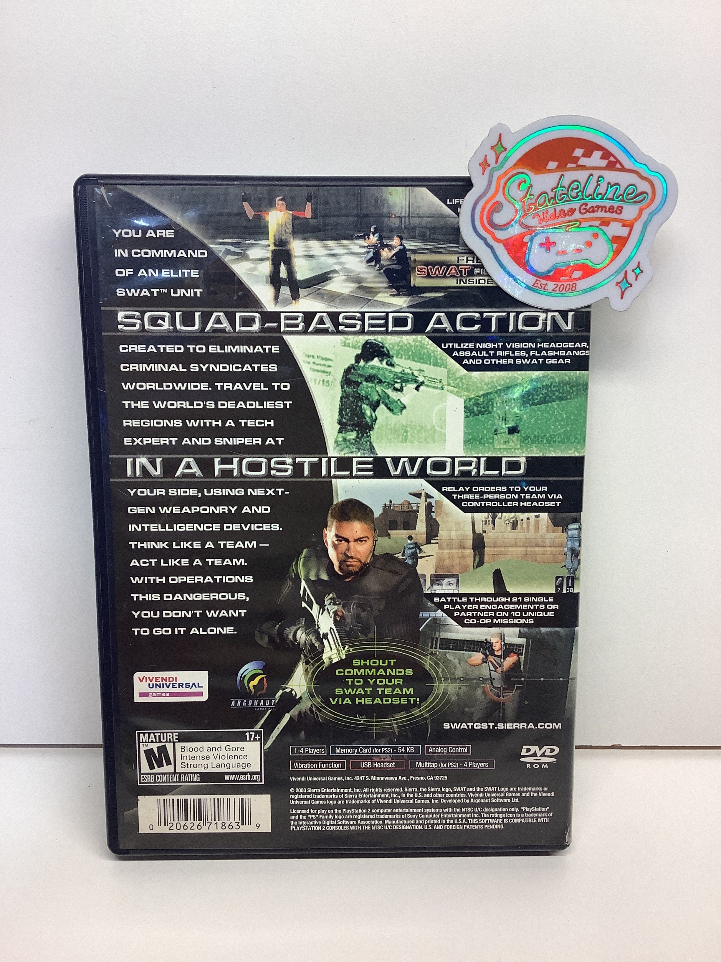 SWAT Global Strike Team - Playstation 2 - Image 2