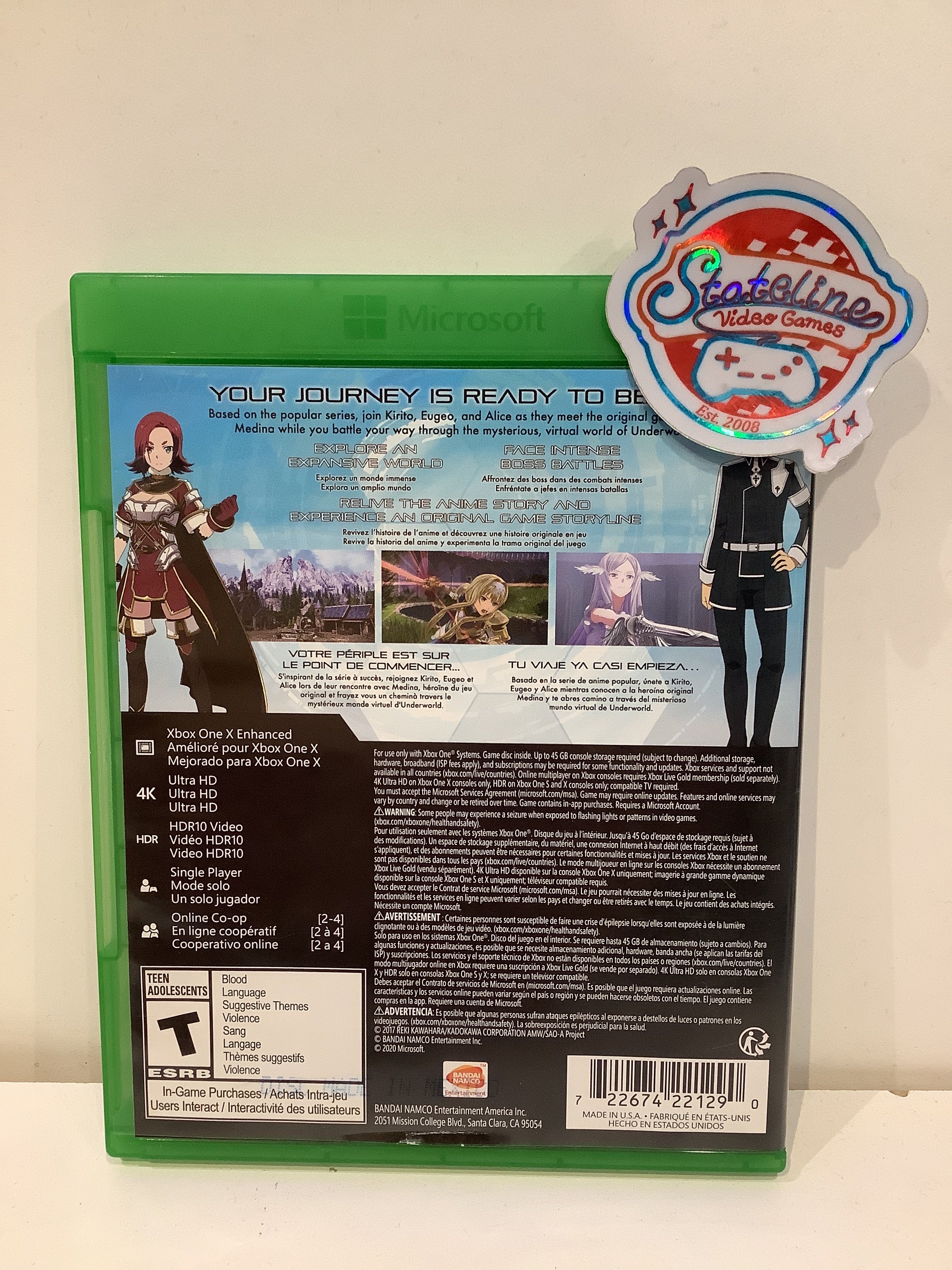 Sword Art Online: Alicization Lycoris - Xbox One - Image 2