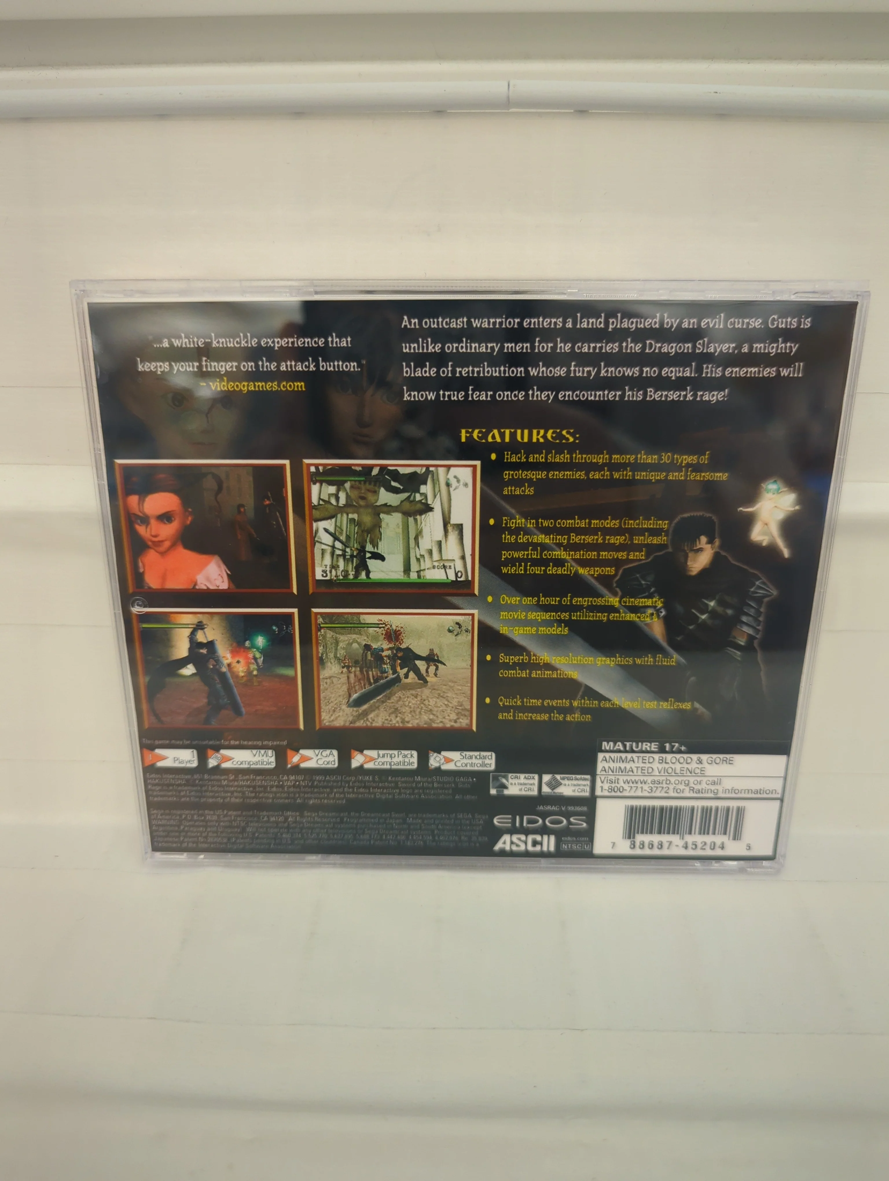 Sword of the Berserk: Gut's Rage - Sega Dreamcast - Image 2