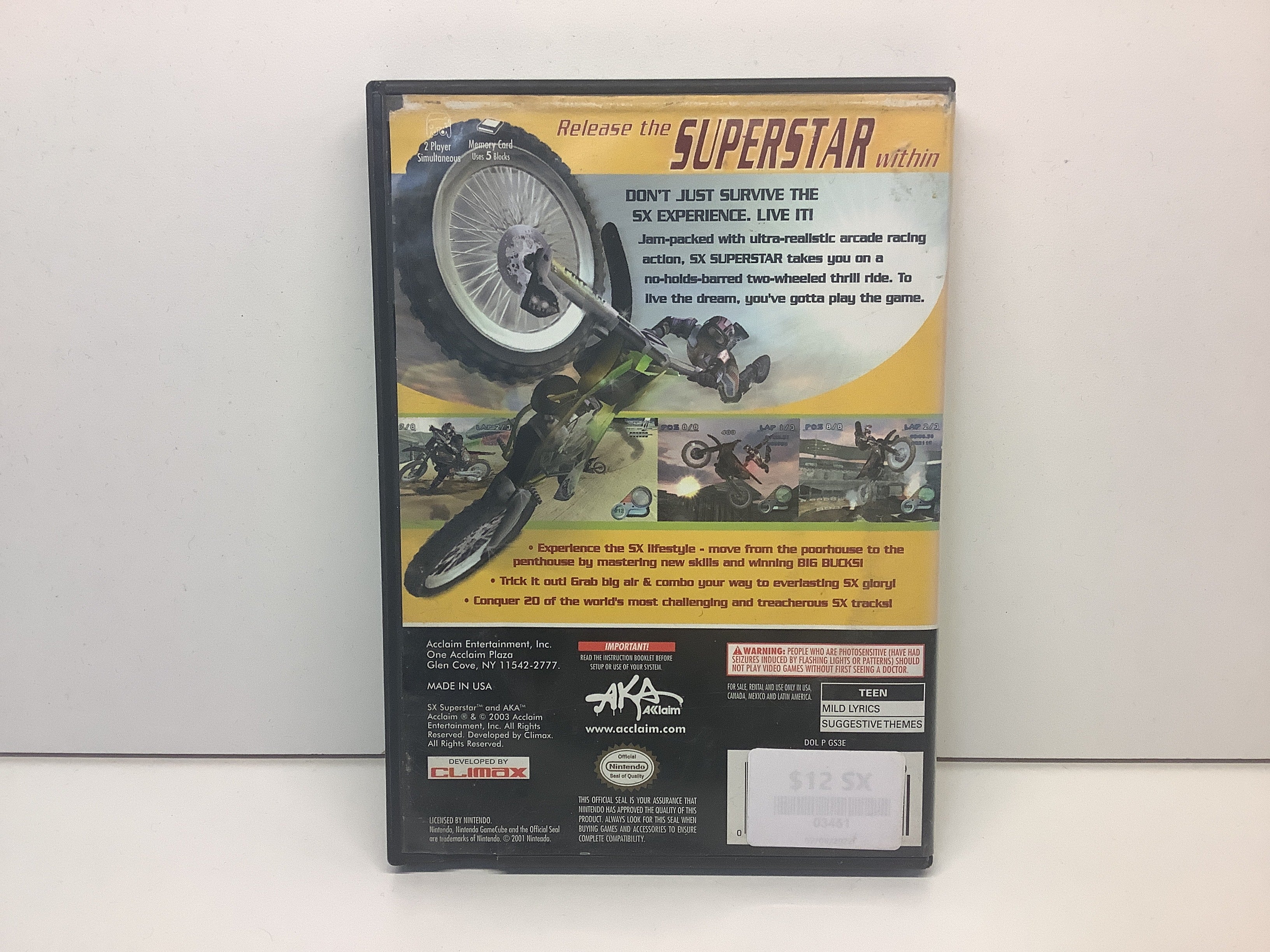 SX Superstar - Gamecube - Image 2
