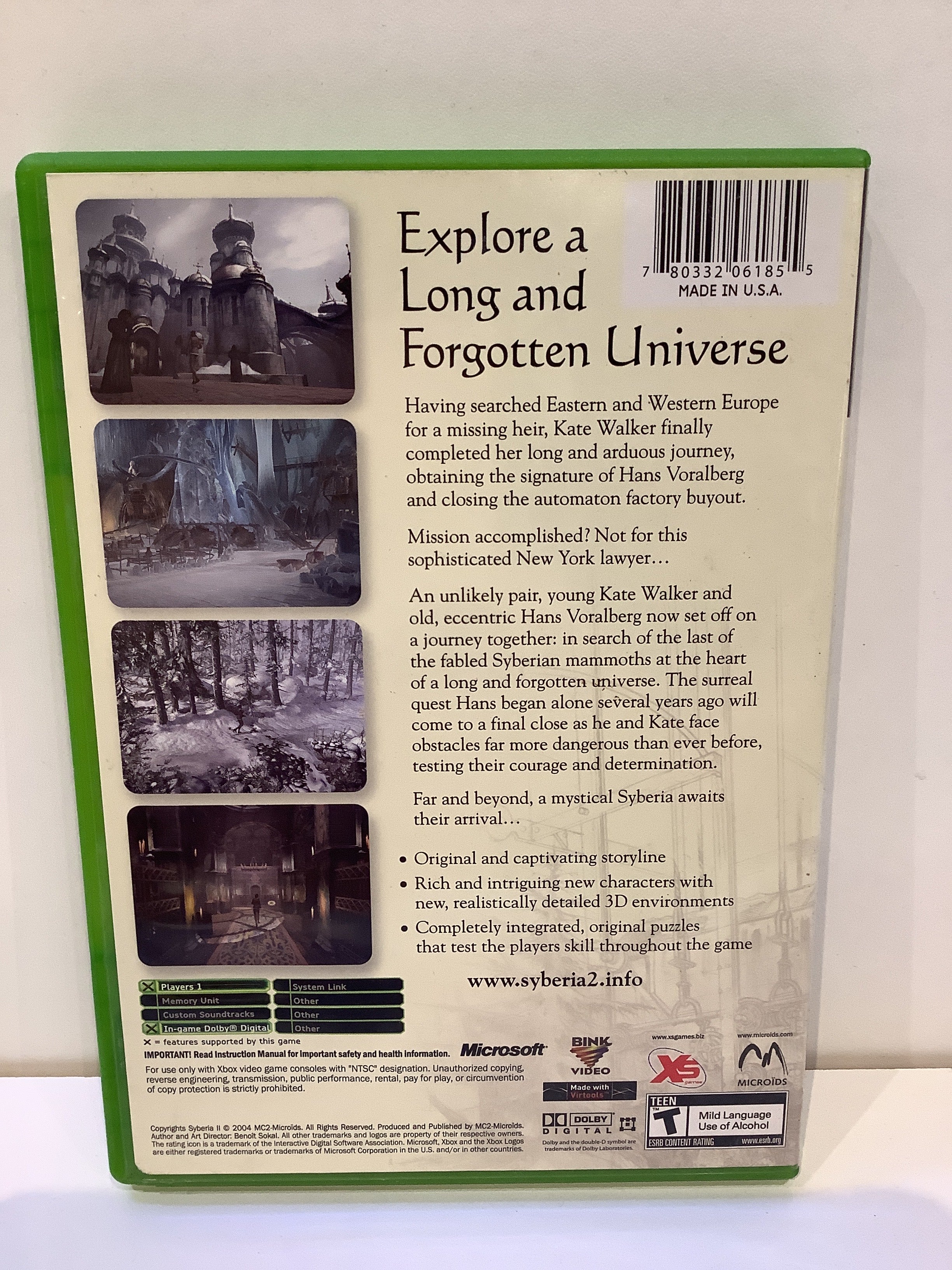 Syberia II - Xbox - Image 2