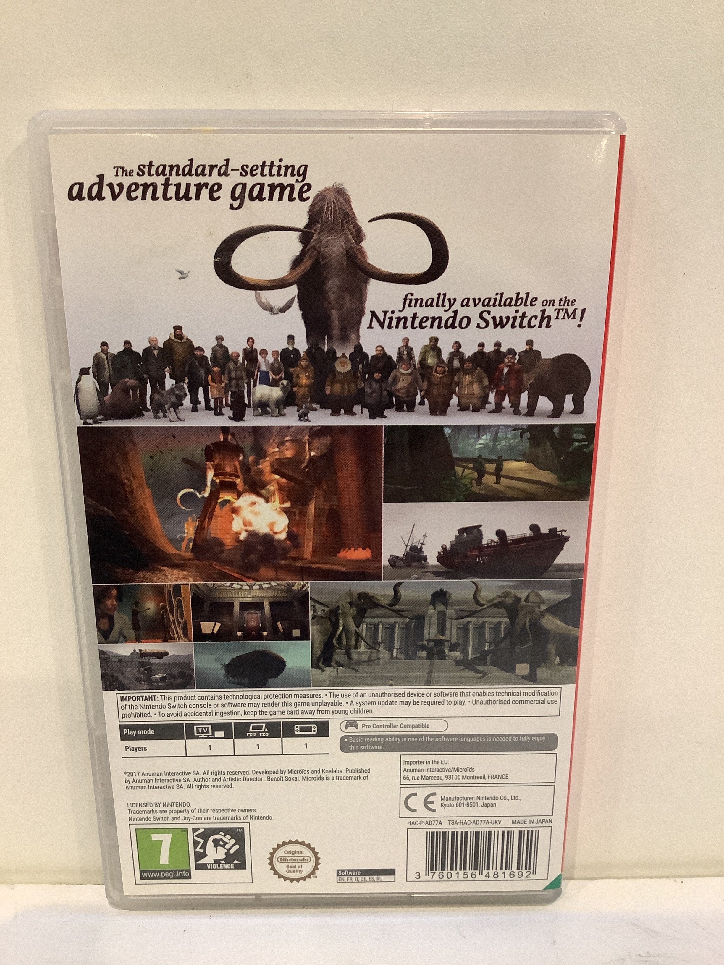 Syberia PAL - Nintendo Switch - Image 2