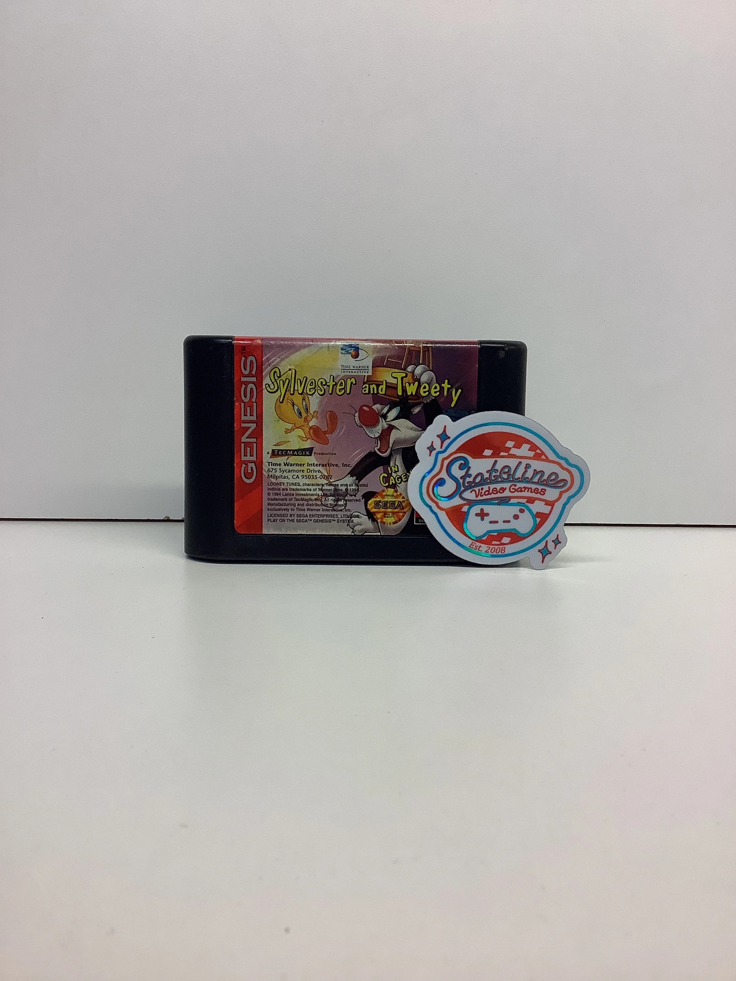 Sylvester and Tweety in Cagey Capers - Sega Genesis