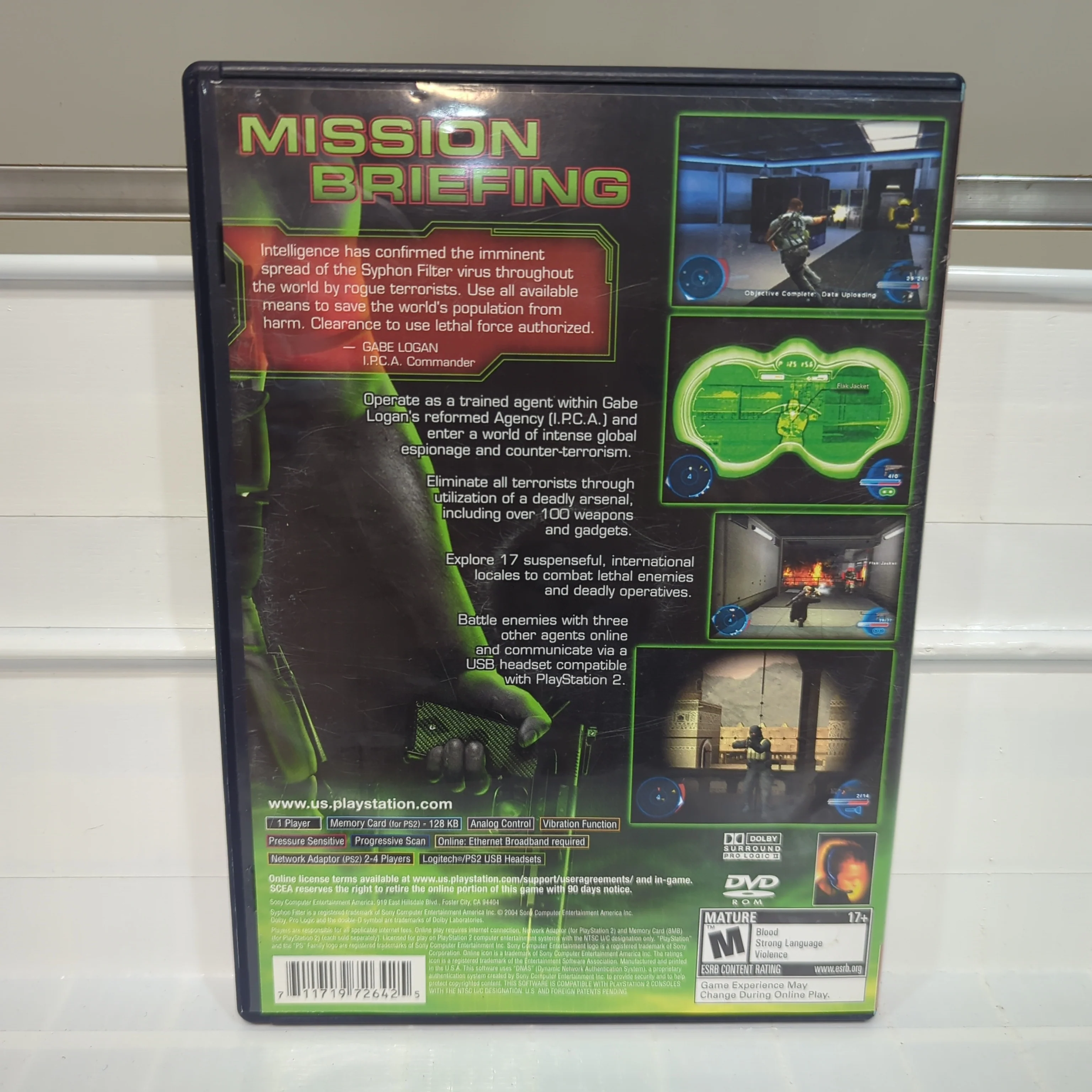 Syphon Filter Omega Strain [Greatest Hits] - Playstation 2 - Image 2
