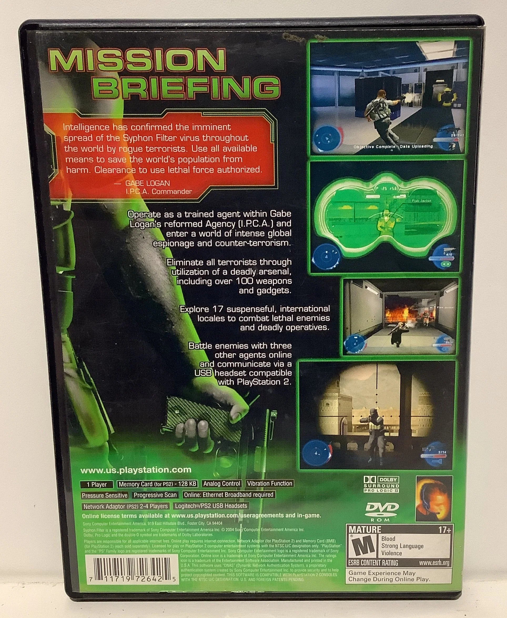 Syphon Filter The Omega Strain - Playstation 2 - Image 2