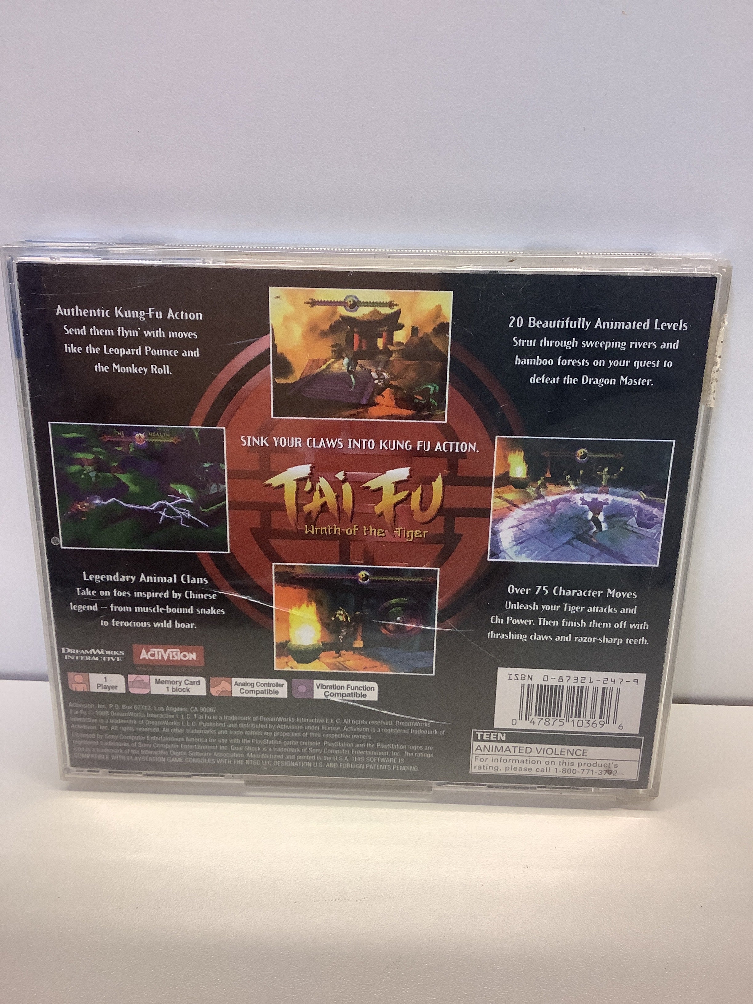 Tai Fu Wrath of the Tiger - Playstation - Image 2
