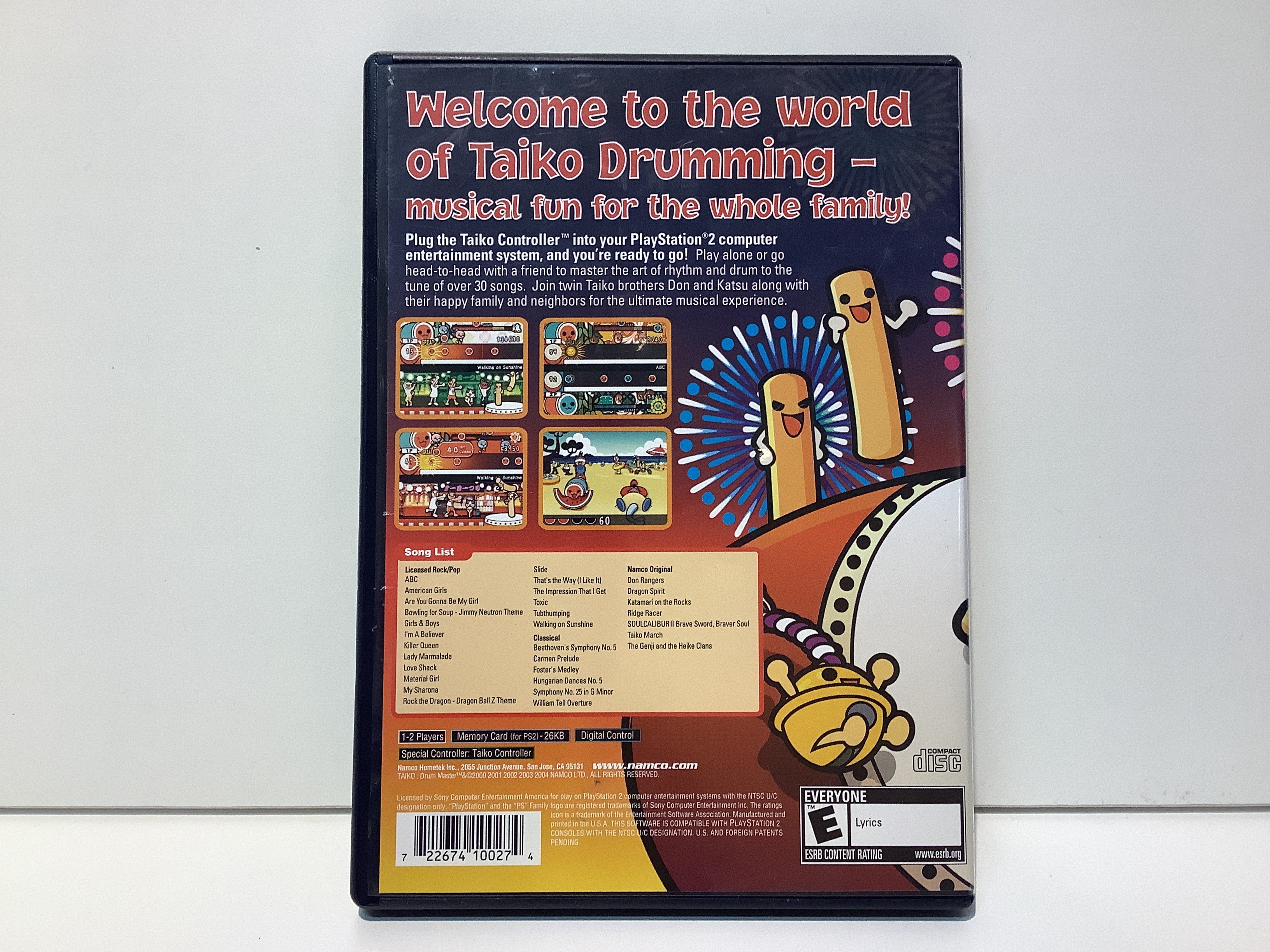 Taiko Drum Master [Game Only] - Playstation 2 - Image 2