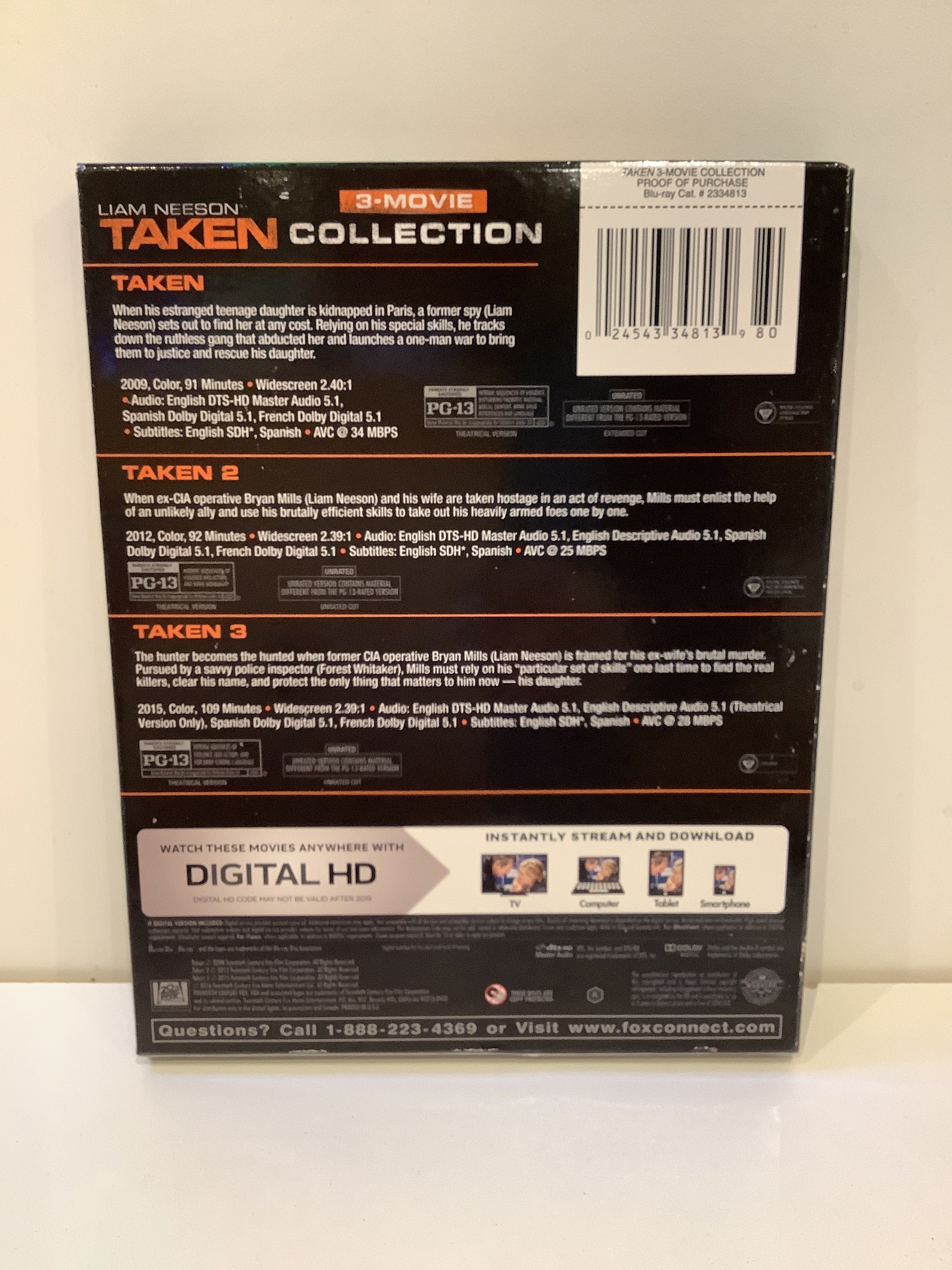 Taken Collection - Blu-Ray - Image 2