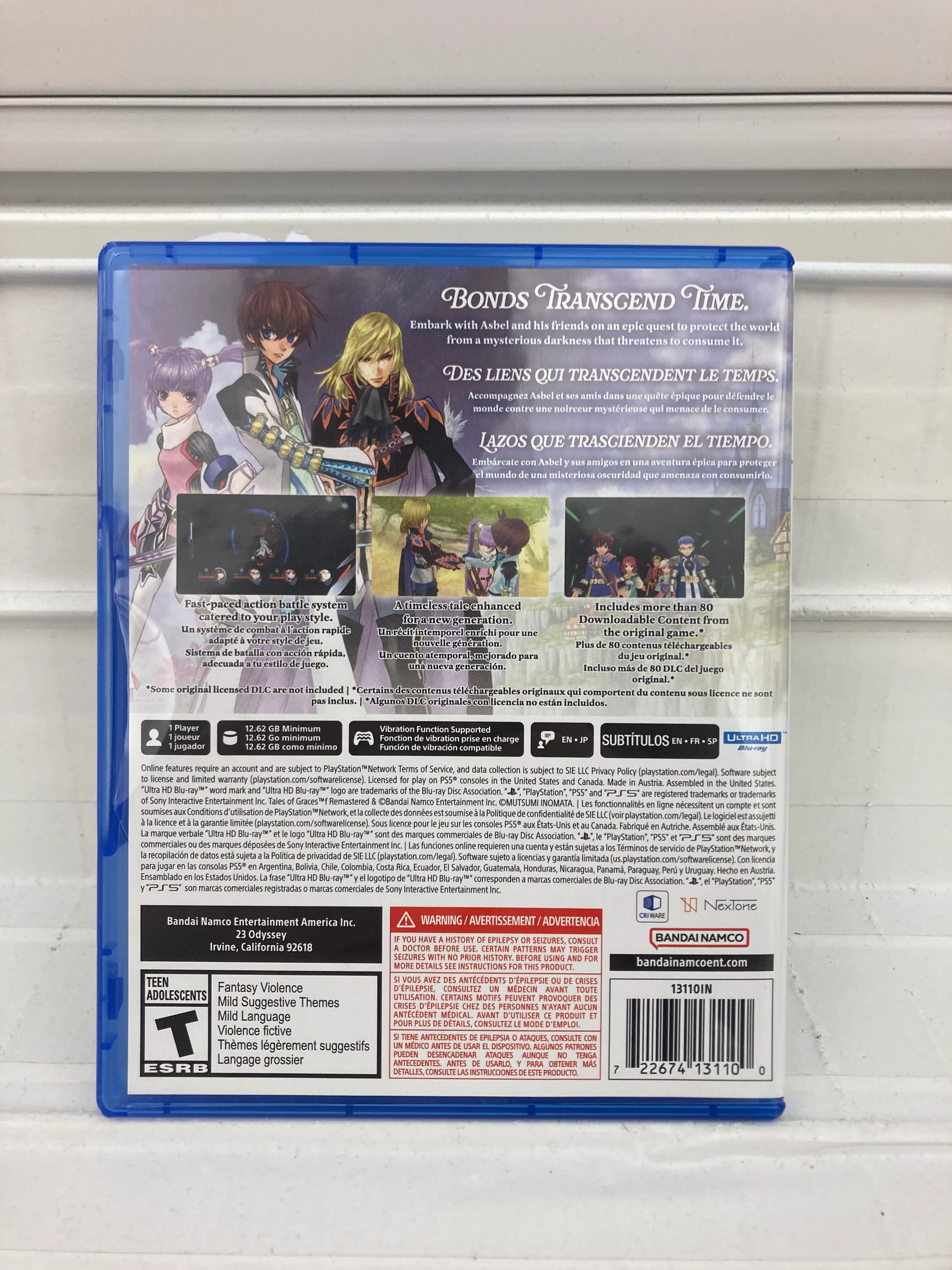 Tales of Graces F: Remastered - Playstation 5 - Image 2