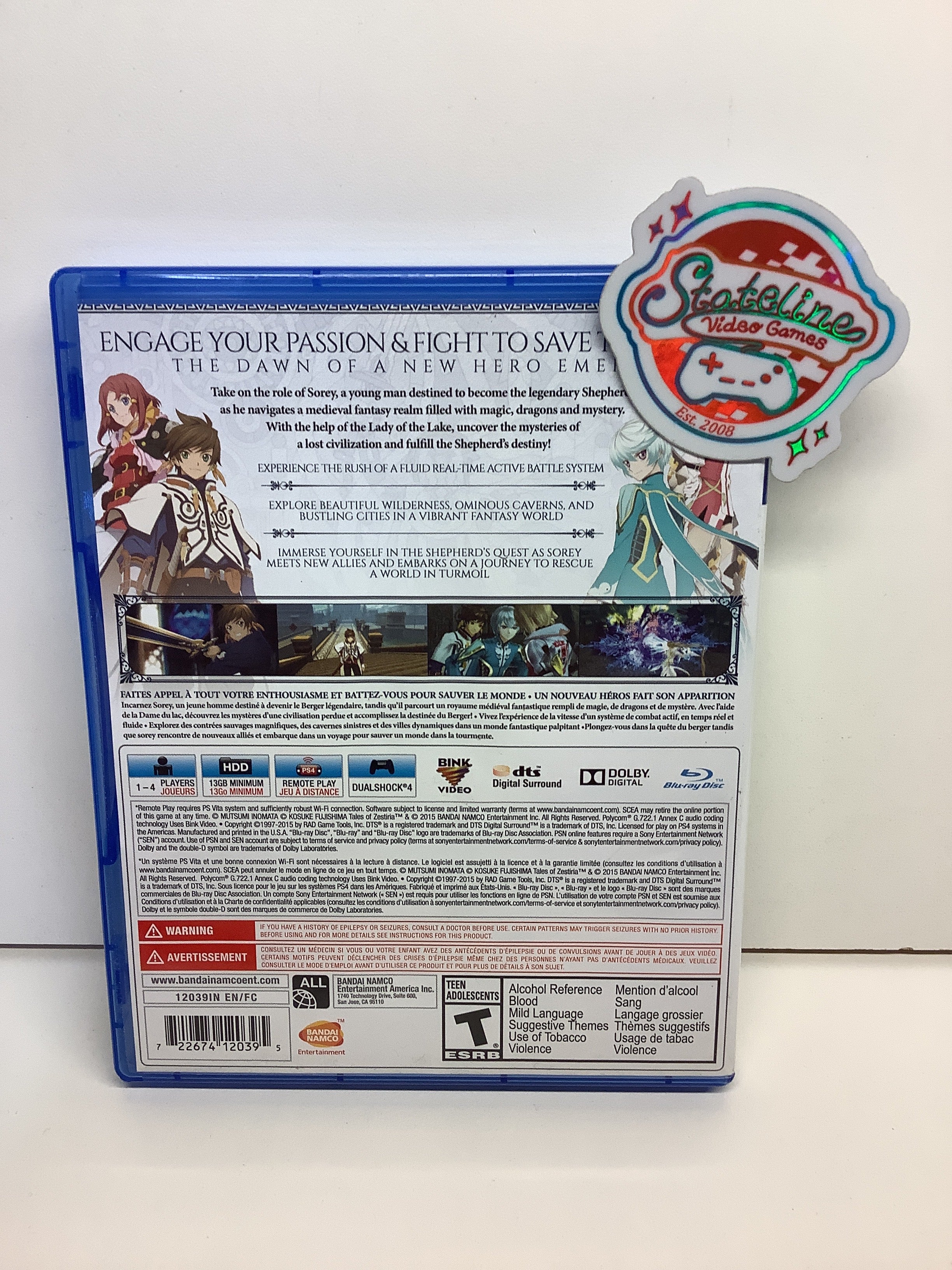 Tales of Zestiria - Playstation 4 - Image 2