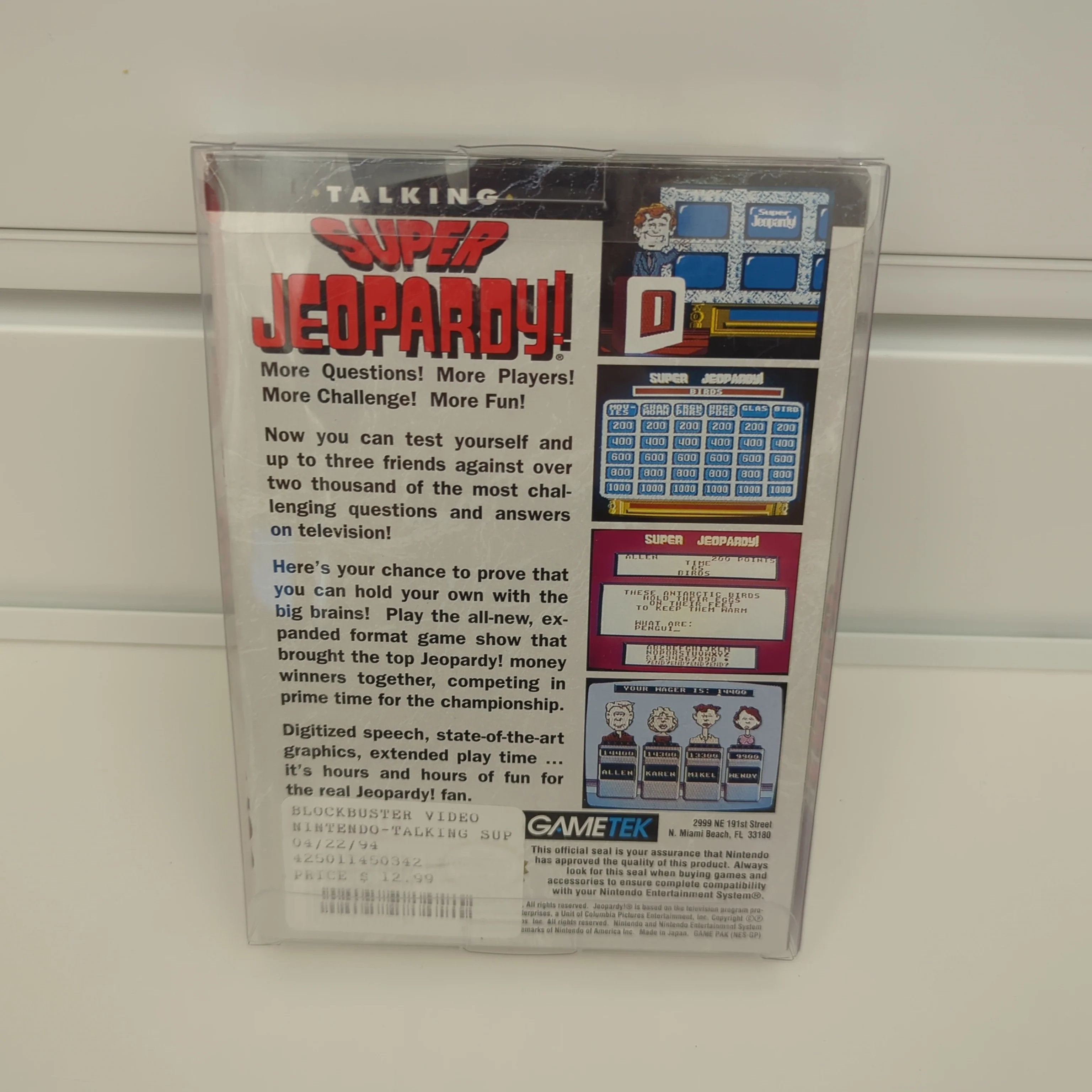 Talking Super Jeopardy - NES - Image 3