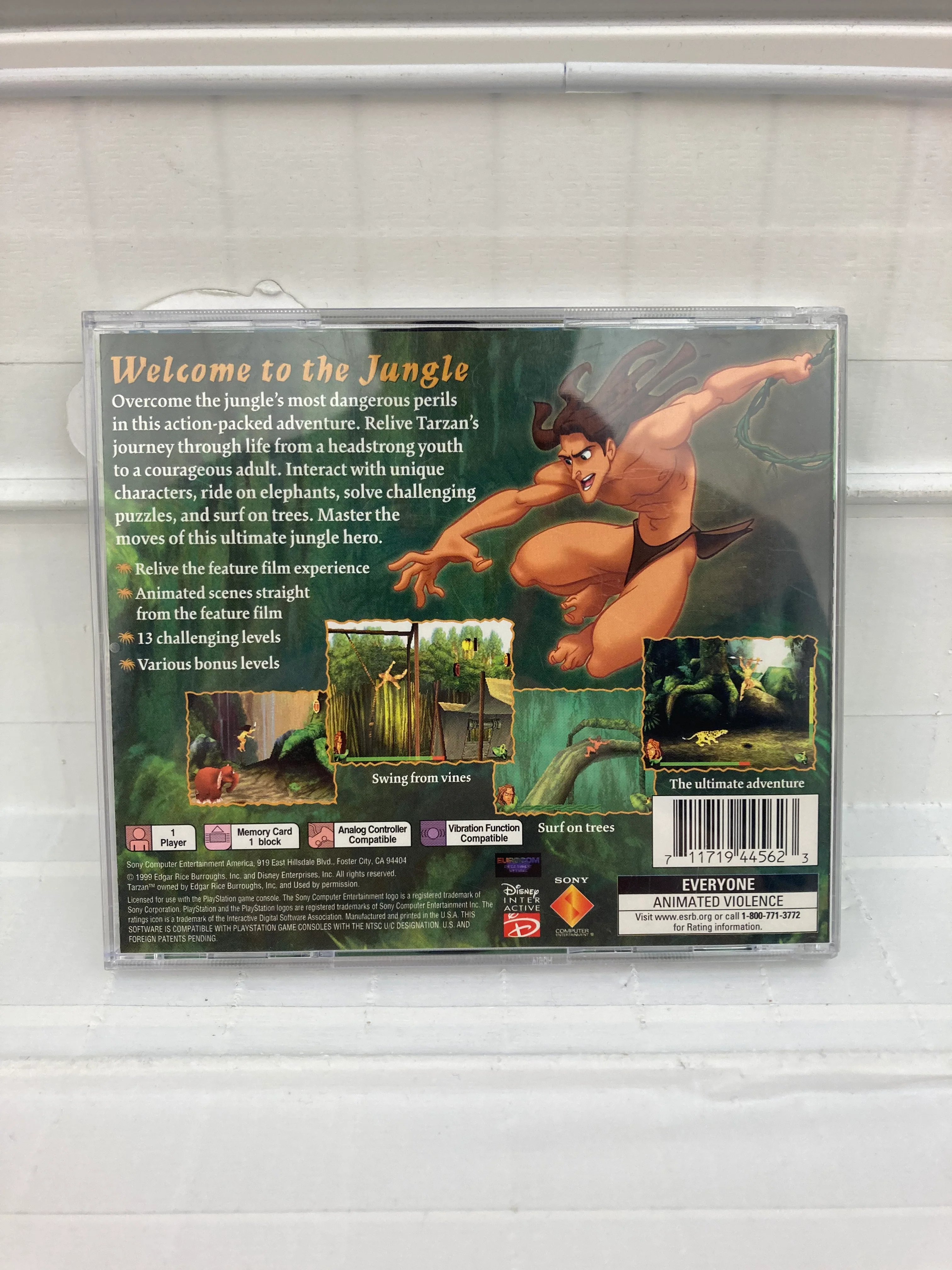 Tarzan [Greatest Hits] - Playstation - Image 2
