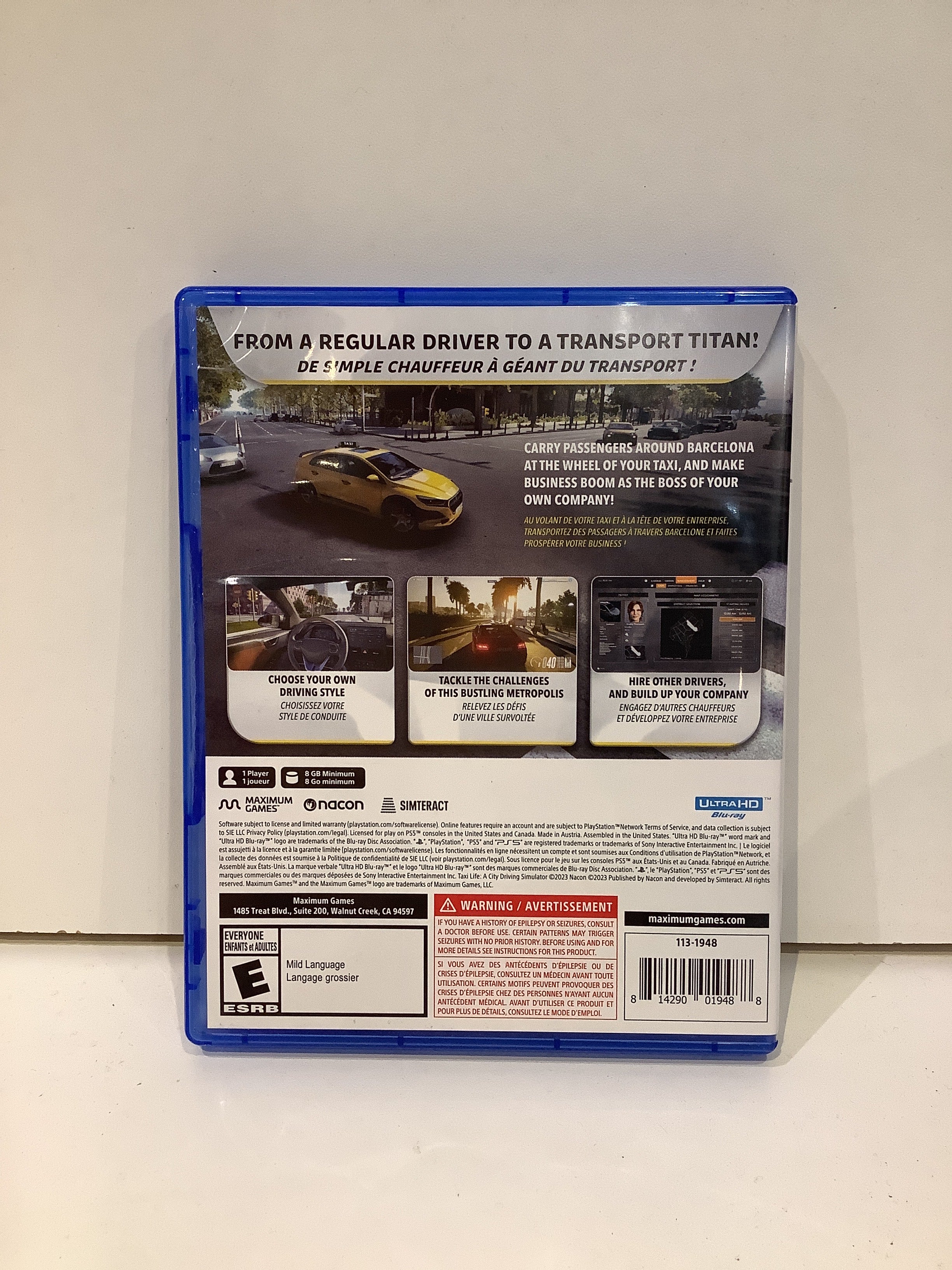 Taxi Life: A City Driving Simulator - PlayStation 5 - Image 2