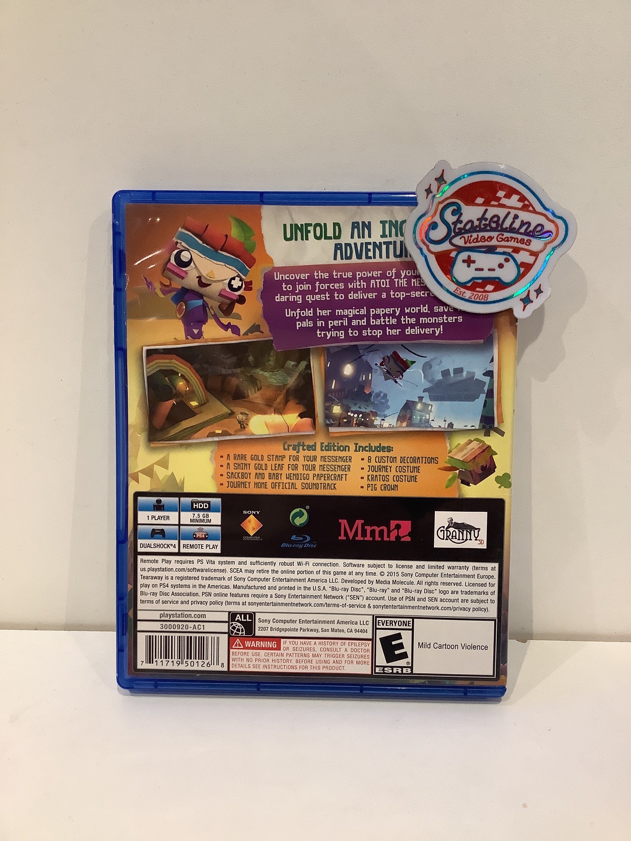 Tearaway Unfolded - Playstation 4 - Image 2