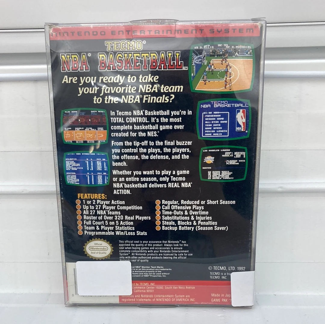 Tecmo NBA Basketball - NES - Image 2