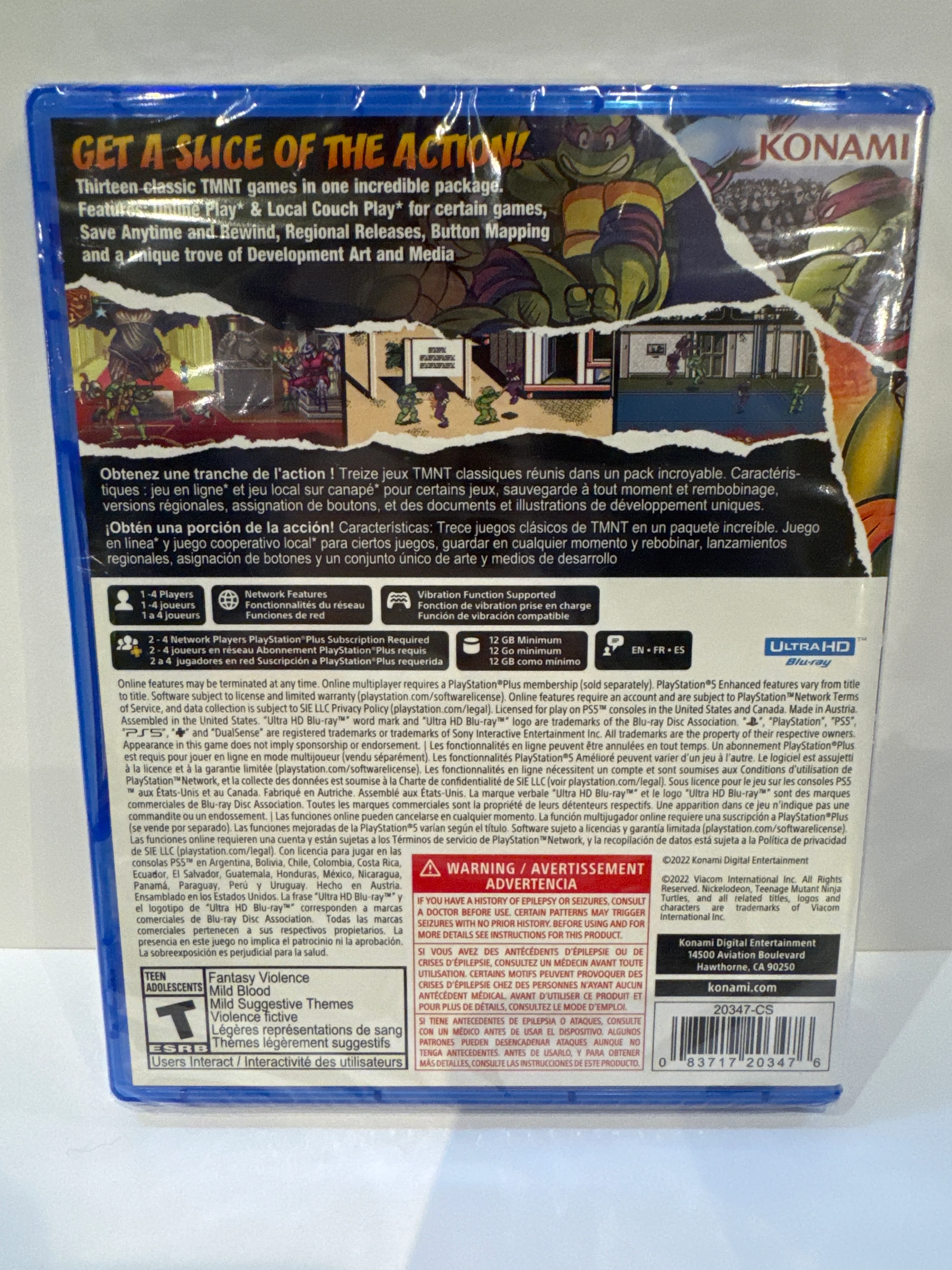 Teenage Mutant Ninja Turtles Cowabunga Collection - Playstation 5 - Image 2