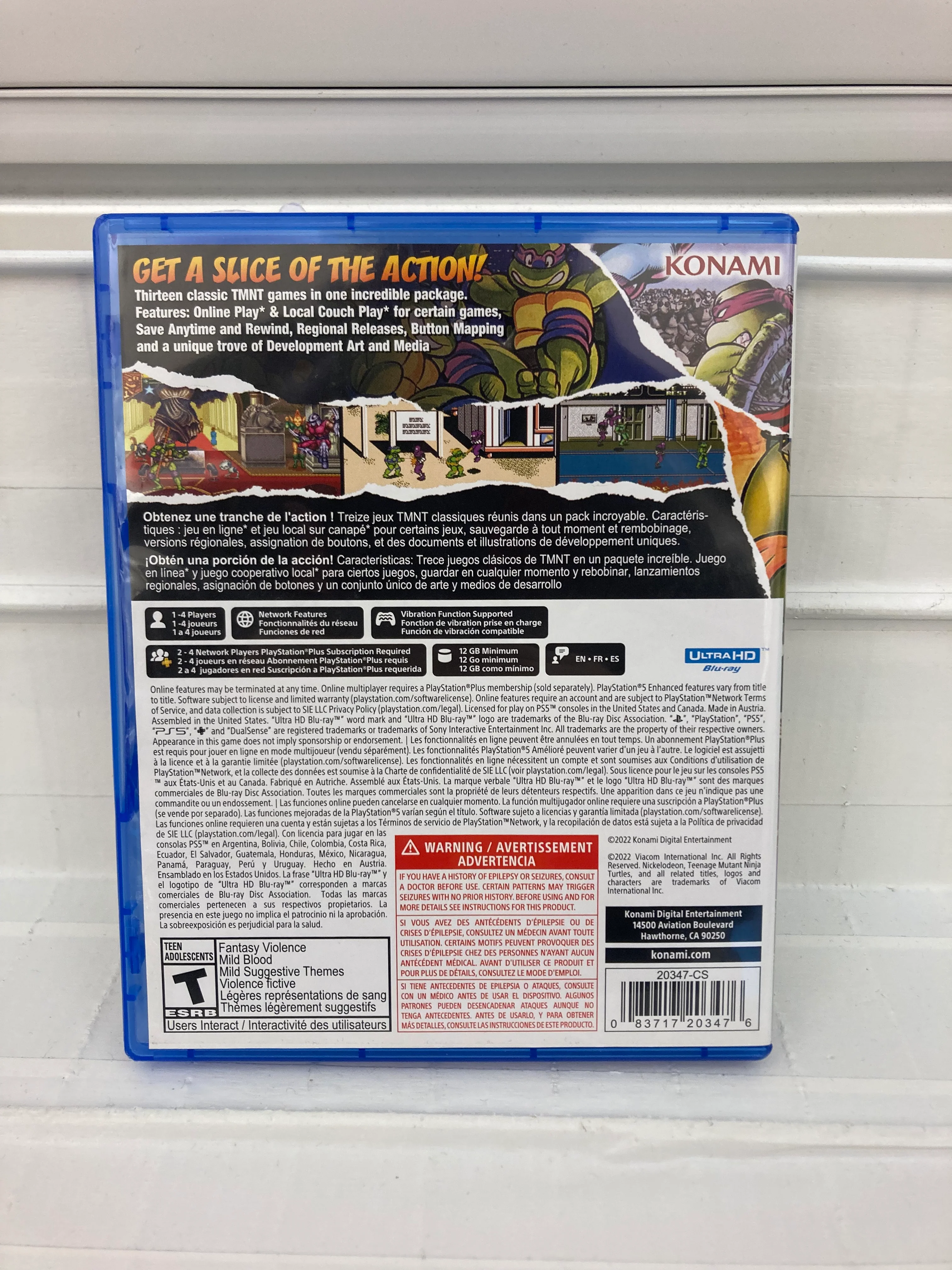 Teenage Mutant Ninja Turtles Cowabunga Collection - Playstation 5 - Image 4
