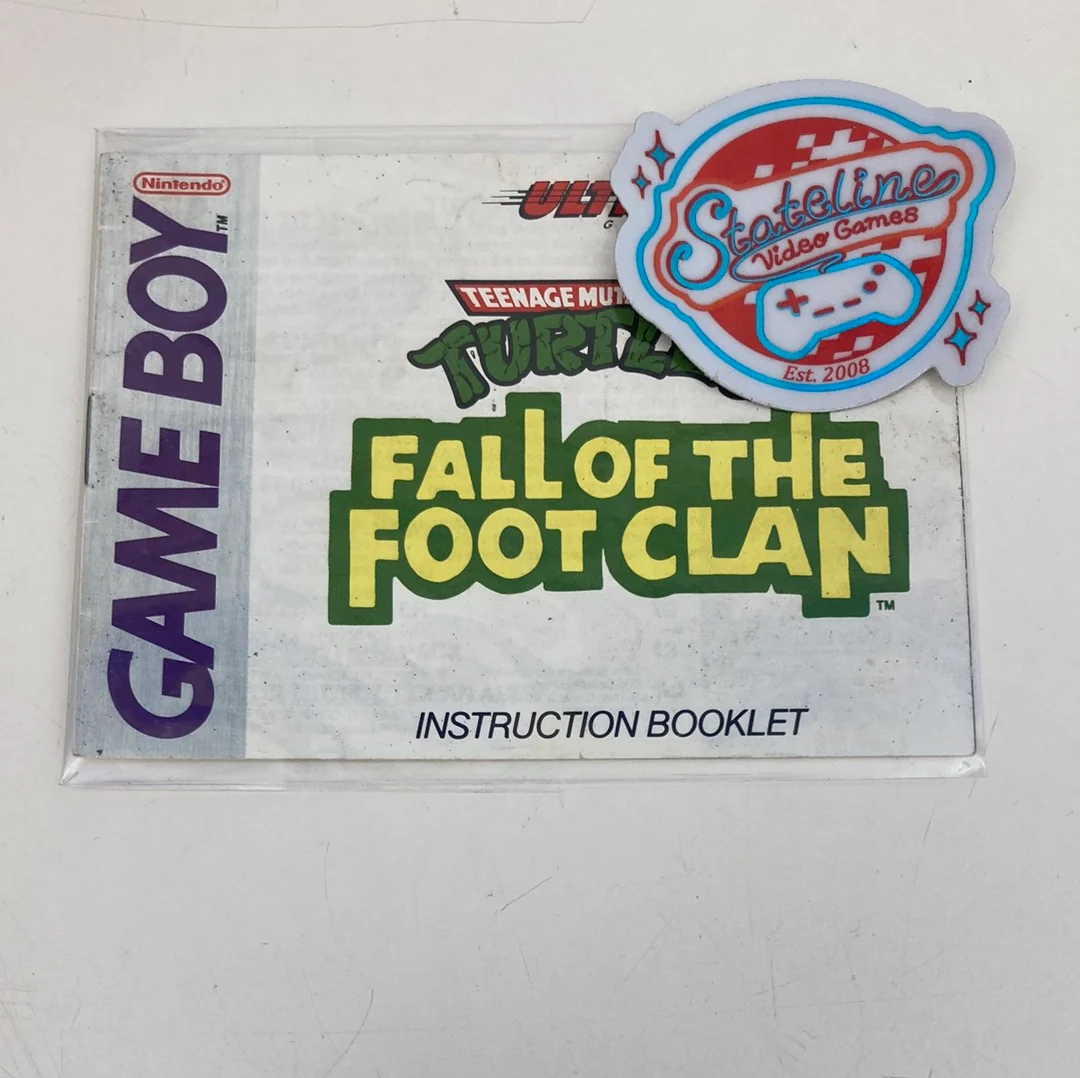 Teenage Mutant Ninja Turtles Fall of the Foot Clan - GameBoy - Image 2