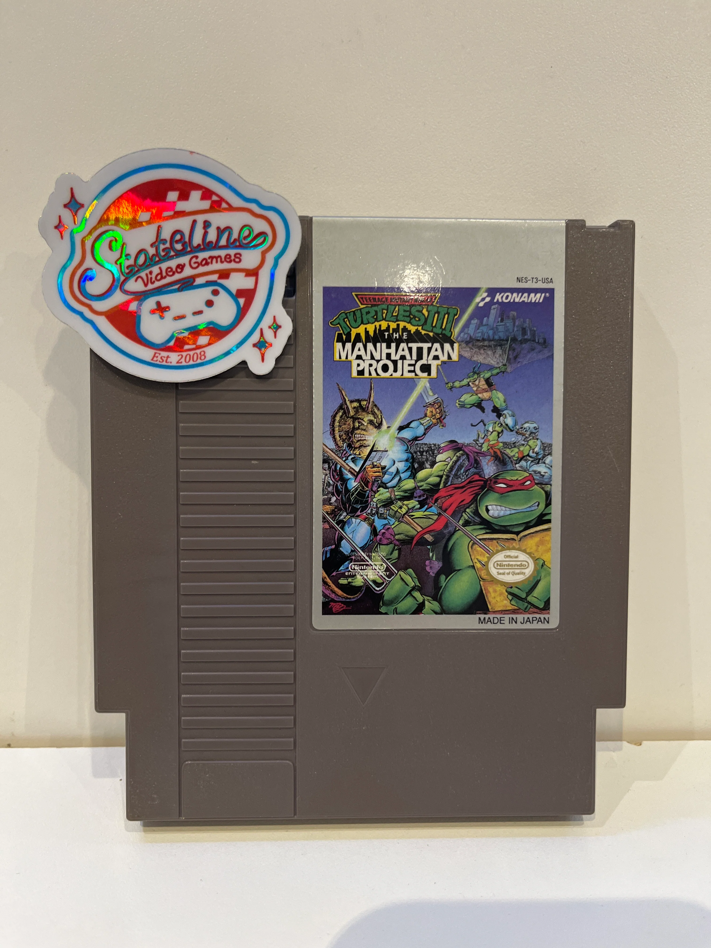 Teenage Mutant Ninja Turtles III The Manhattan Project - NES - Image 3