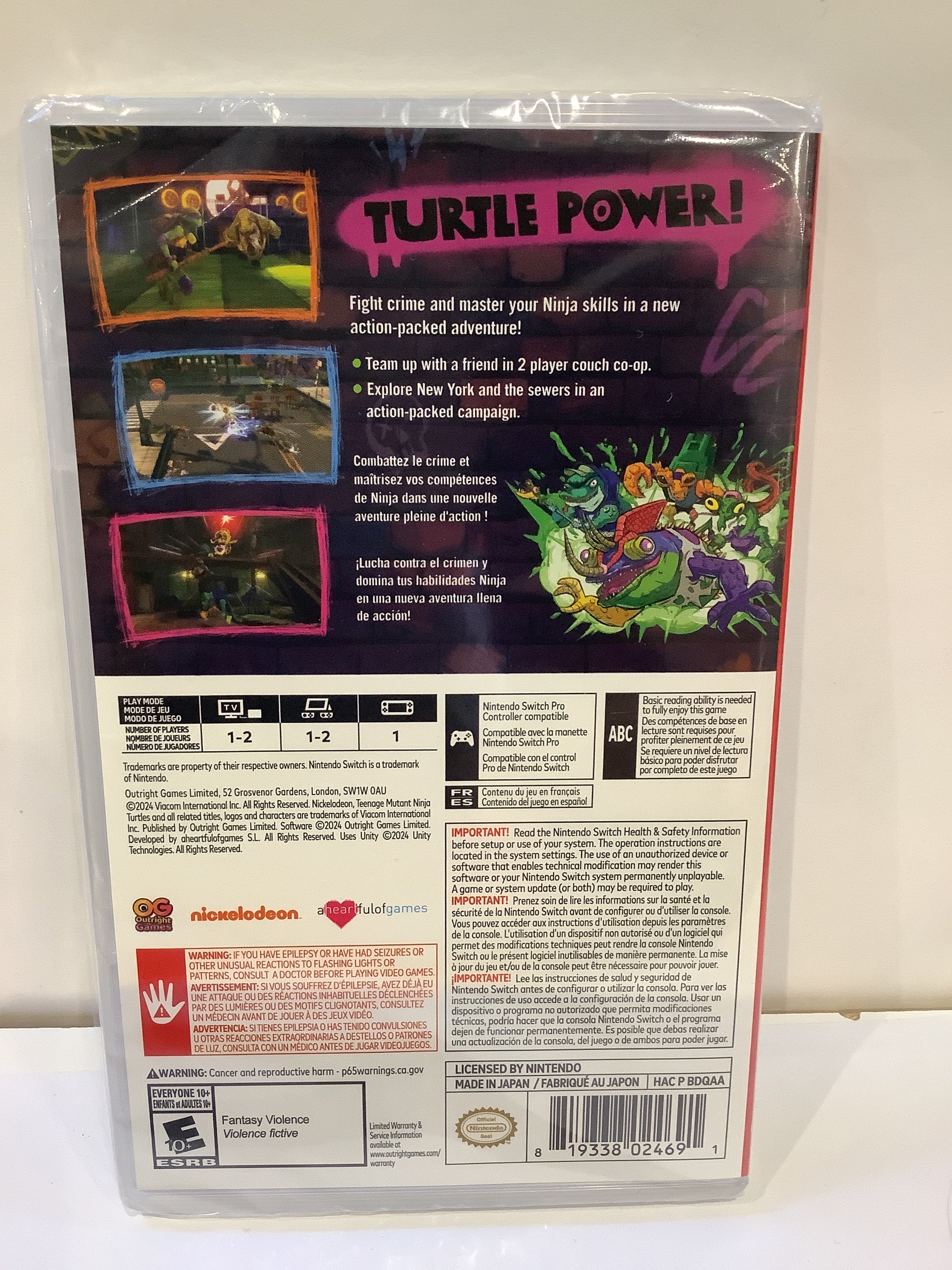 Teenage Mutant Ninja Turtles: Mutants Unleashed - Nintendo Switch - Image 2
