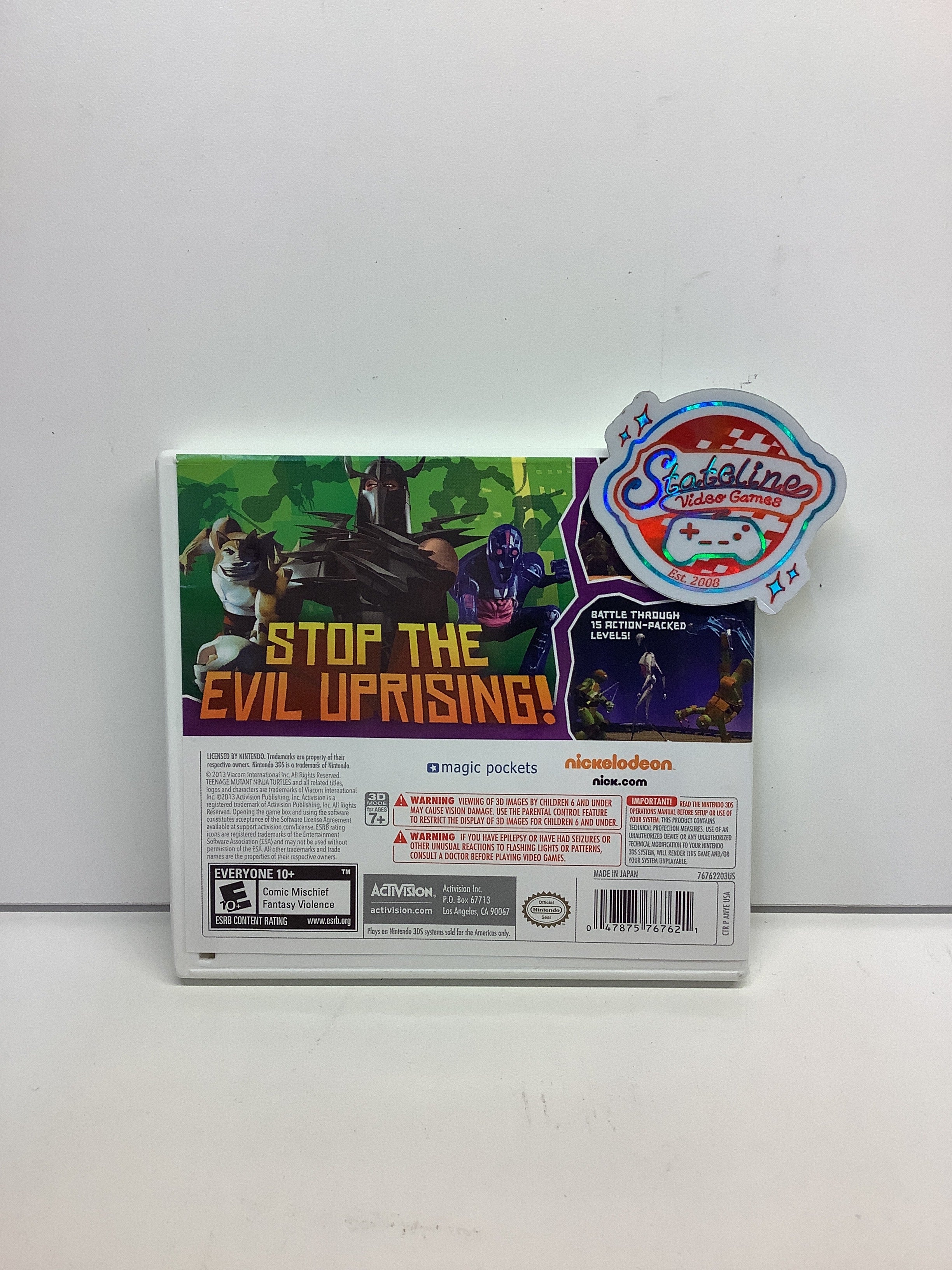 Teenage Mutant Ninja Turtles - Nintendo 3DS - Image 2