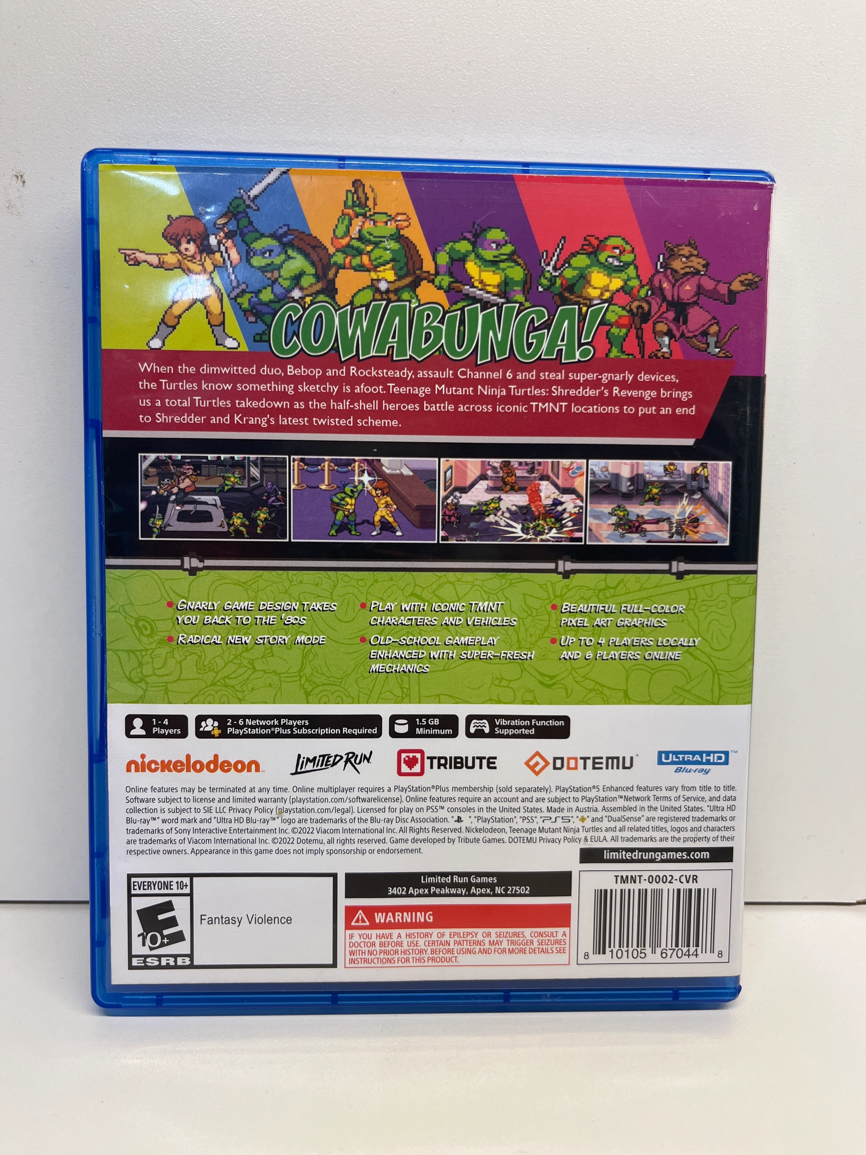 Teenage Mutant Ninja Turtles Shredder's Revenge - Playstation 5 - Image 2