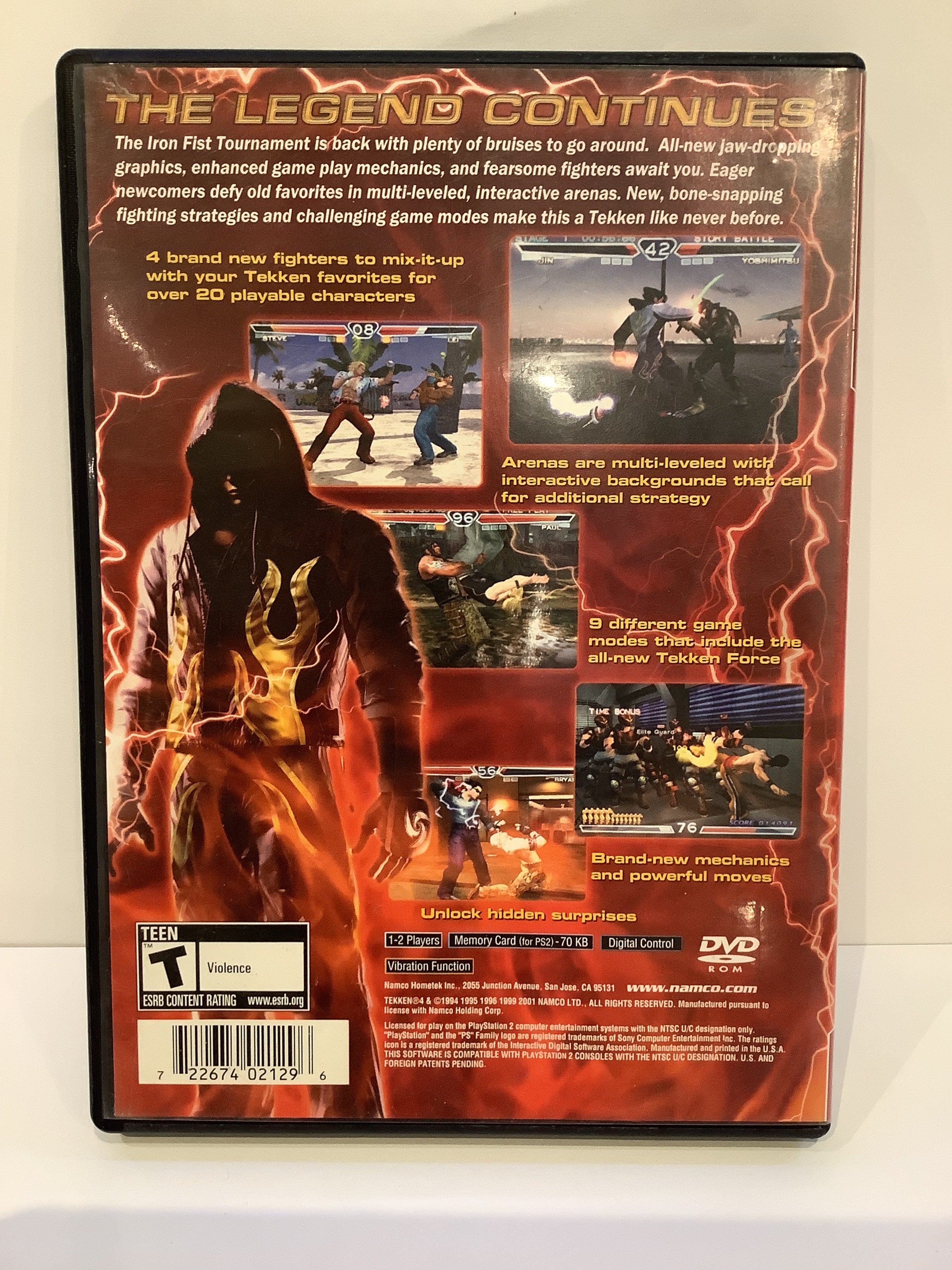 Tekken 4 [Greatest Hits] - Playstation 2 - Image 2