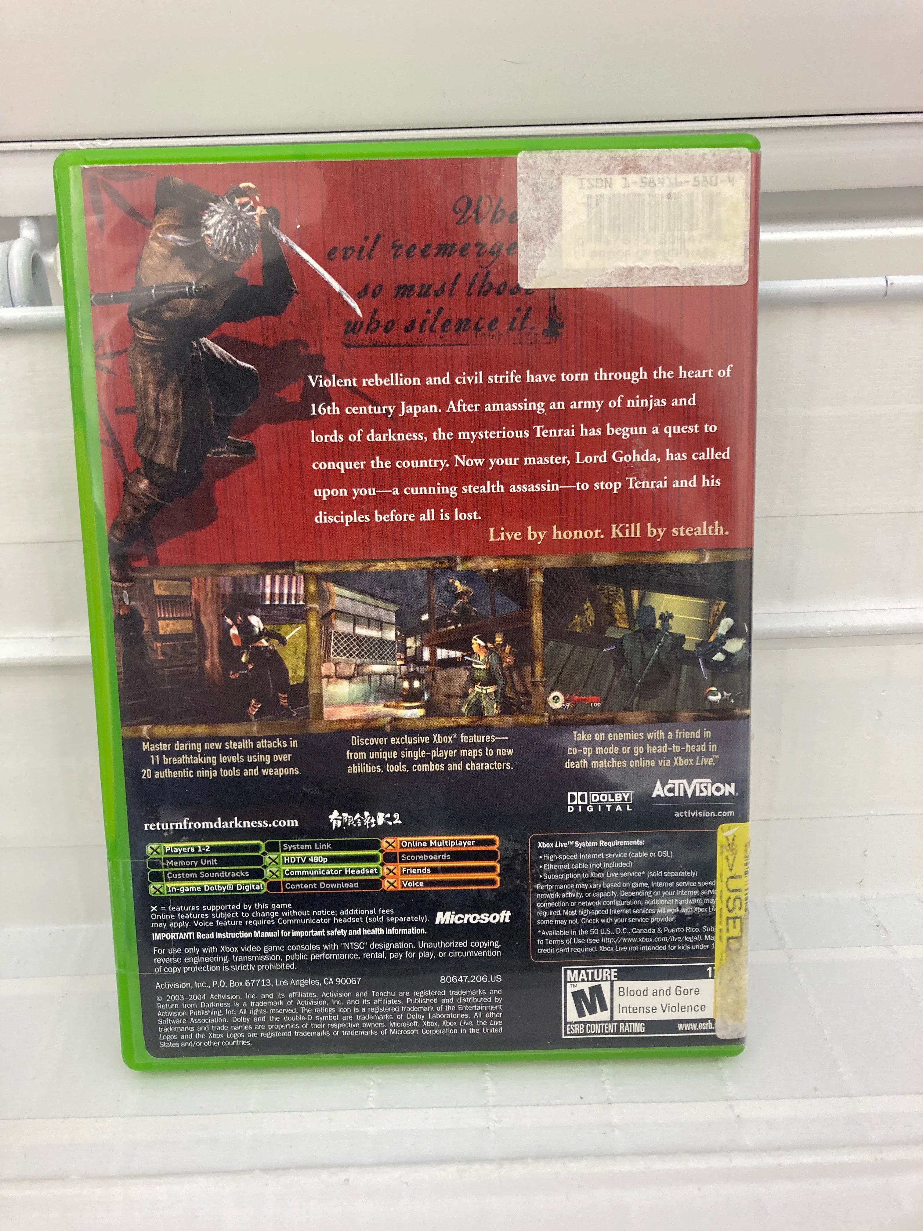Tenchu Return from Darkness - Xbox - Image 2