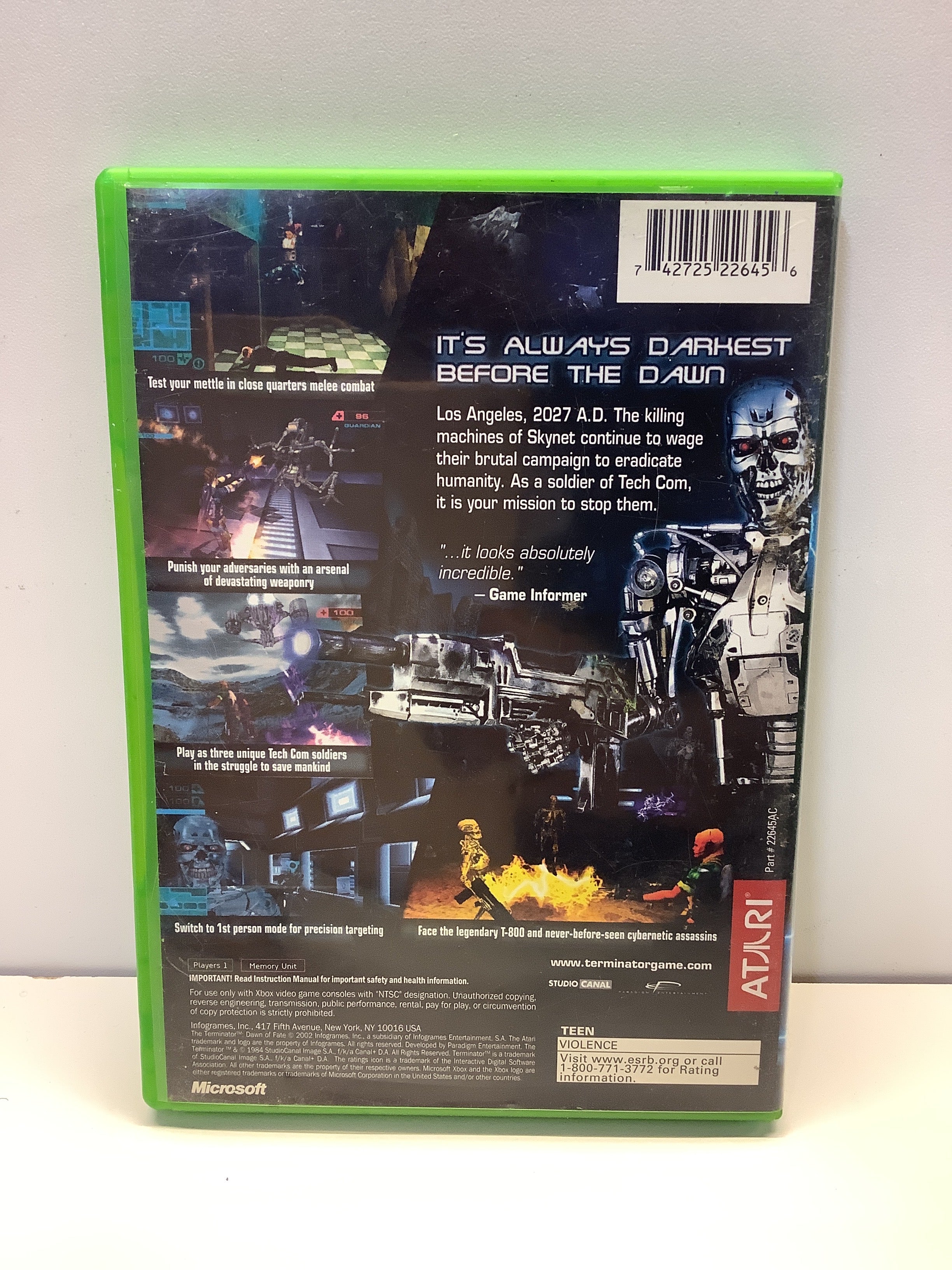 Terminator Dawn of Fate - Xbox - Image 2