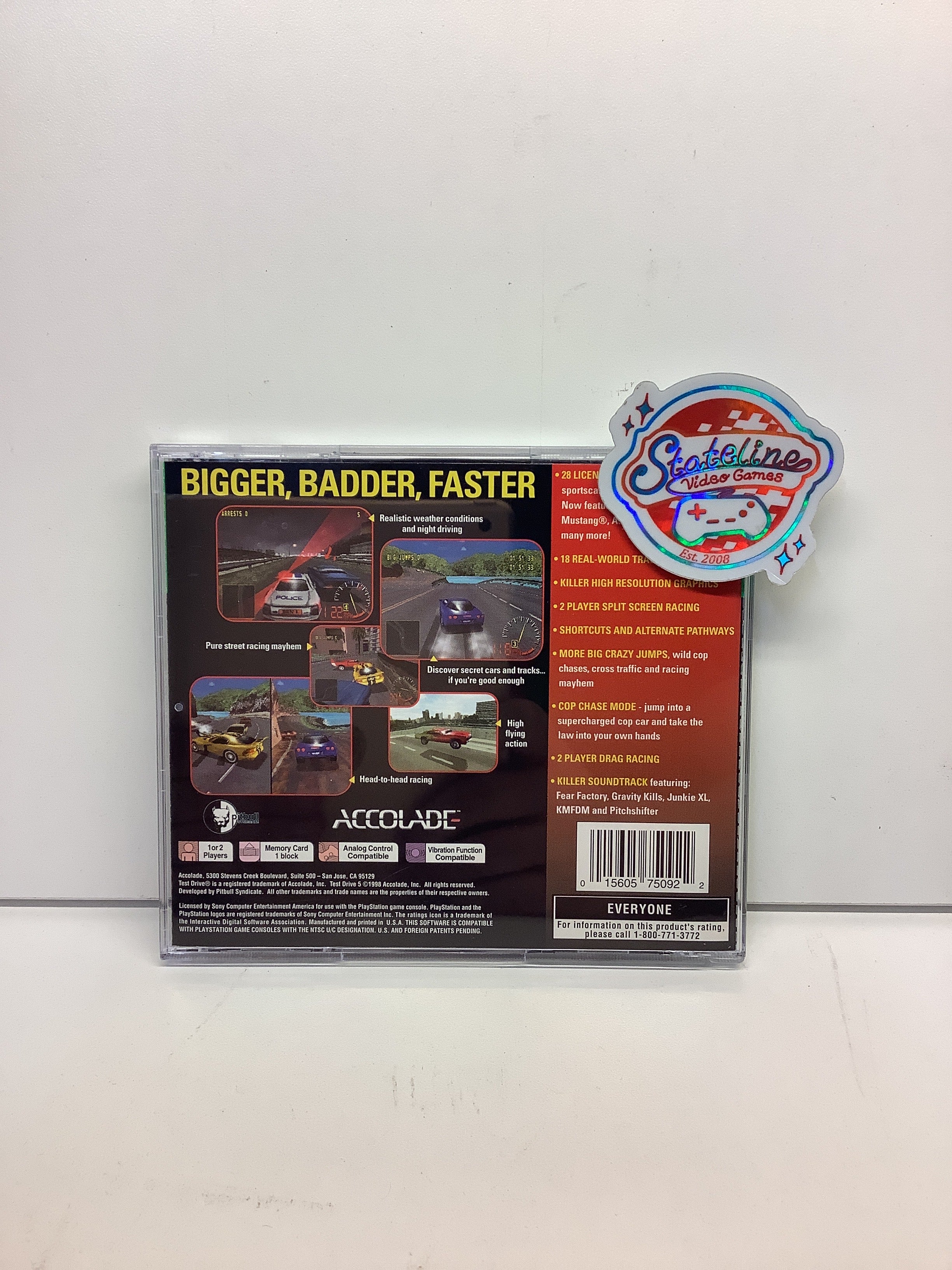 Test Drive 5 [Greatest Hits] - Playstation - Image 2