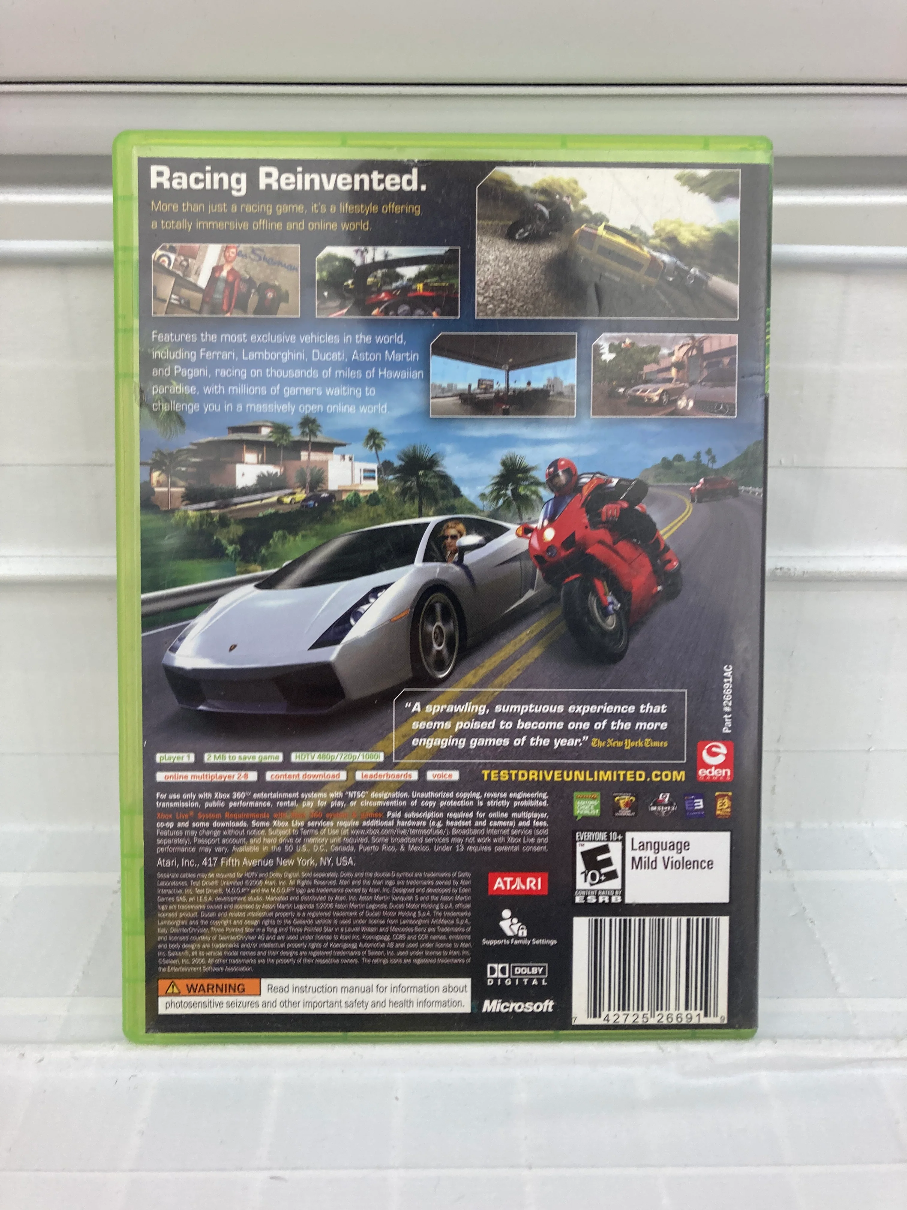 Test Drive Unlimited - Xbox 360 - Image 2