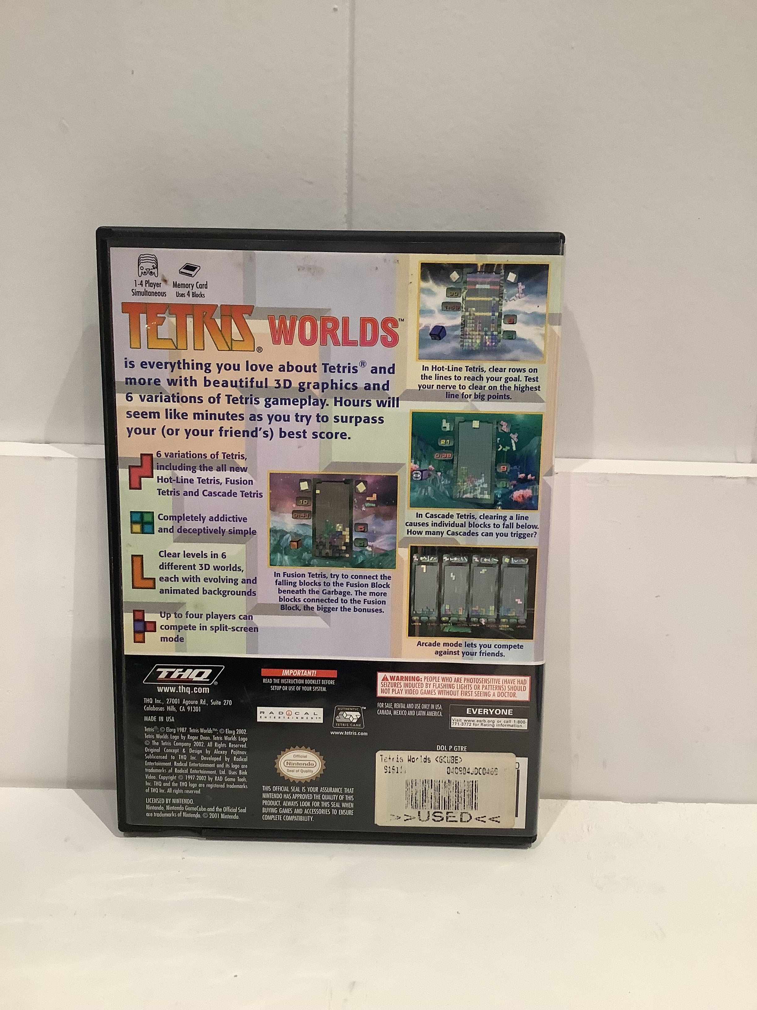 Tetris Worlds - Gamecube - Image 2