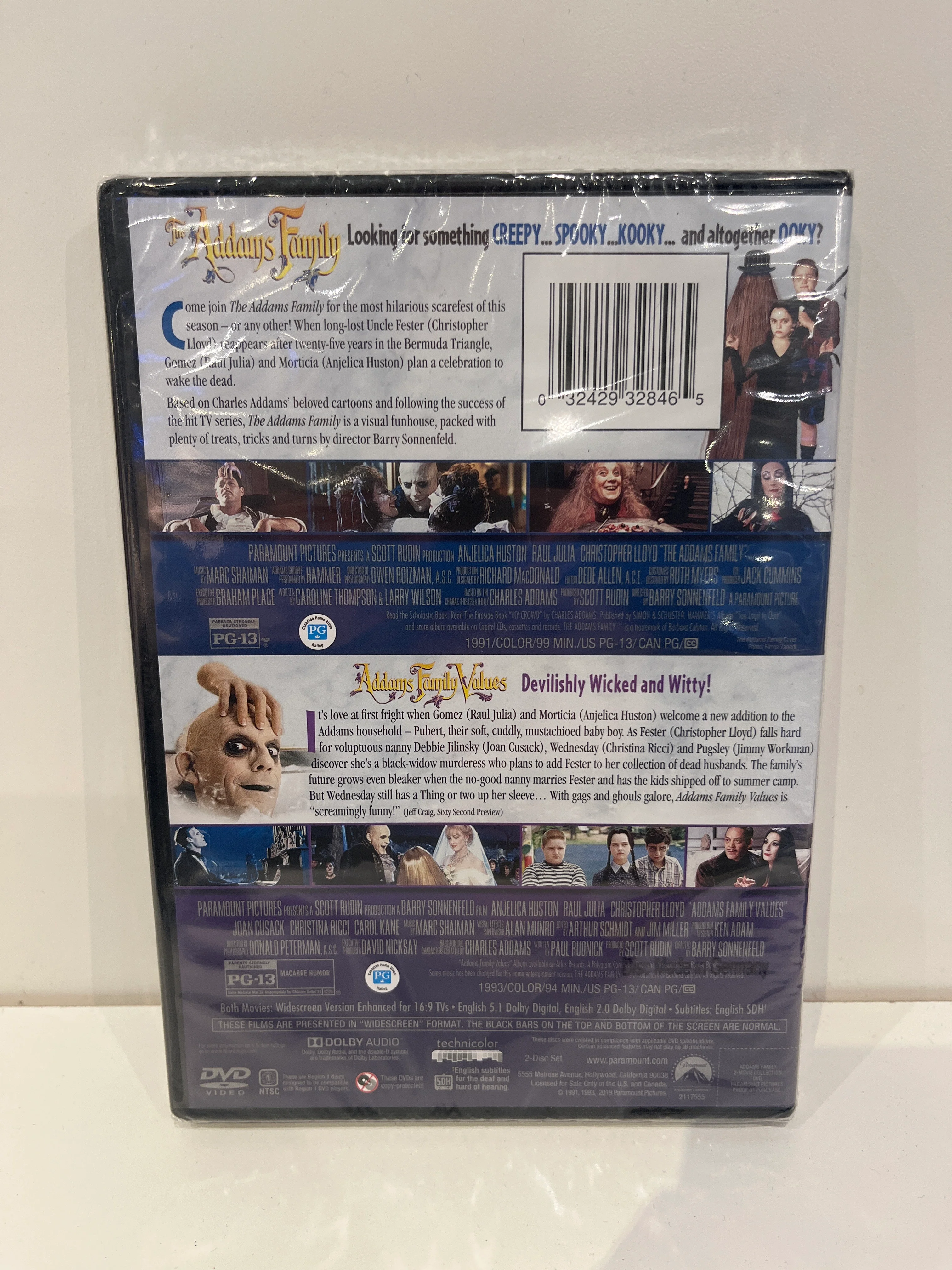 The Addams Family / Addams Family Values - DVD - Image 2