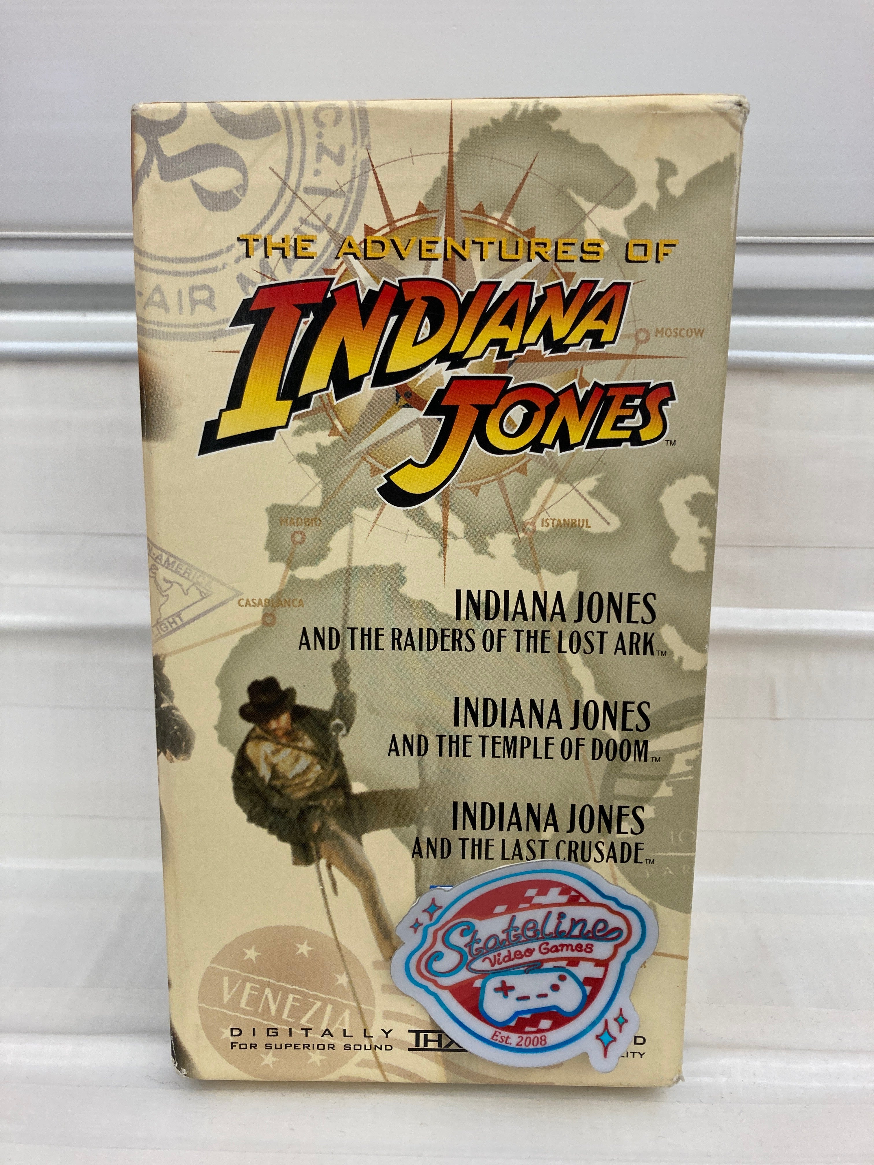 The Adventures of Indiana Jones THX Remastered Set - VHS