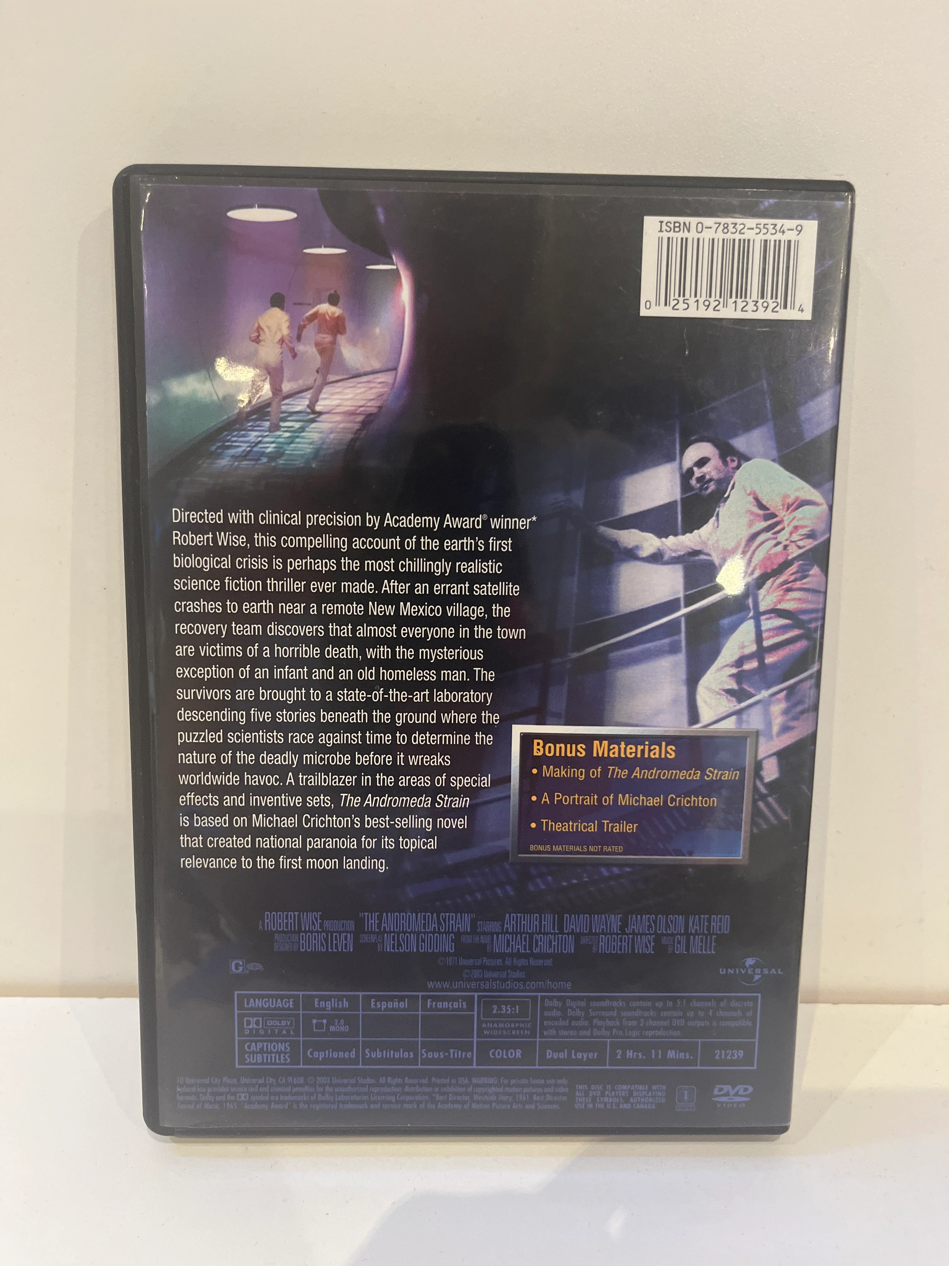 The Andromeda Strain - DVD - Image 2