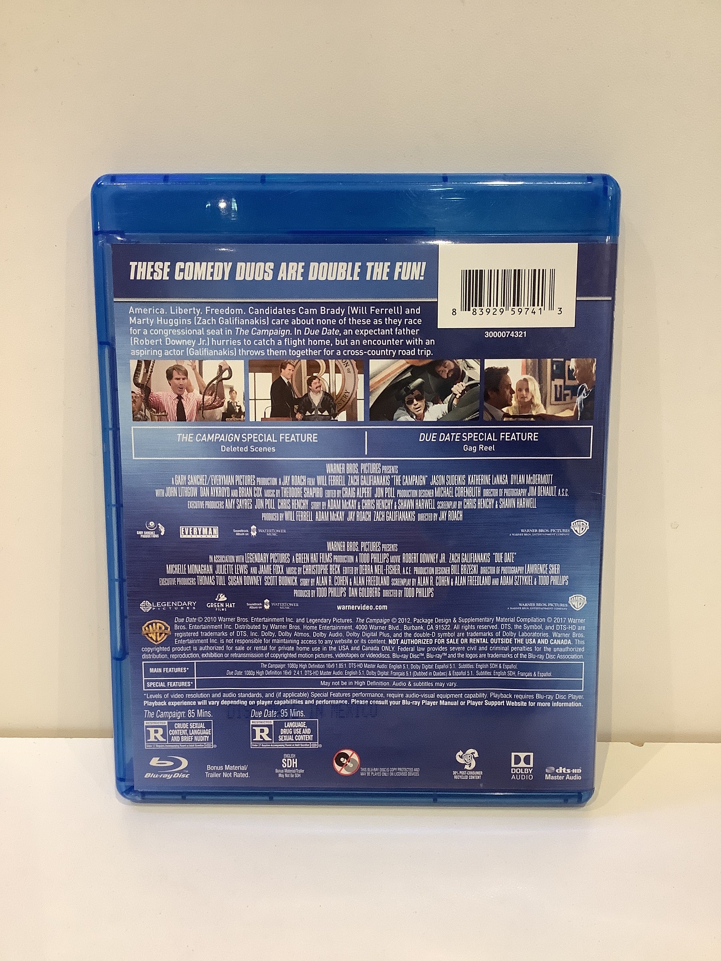 The Campaign / Due Date - Blu-Ray - Image 2