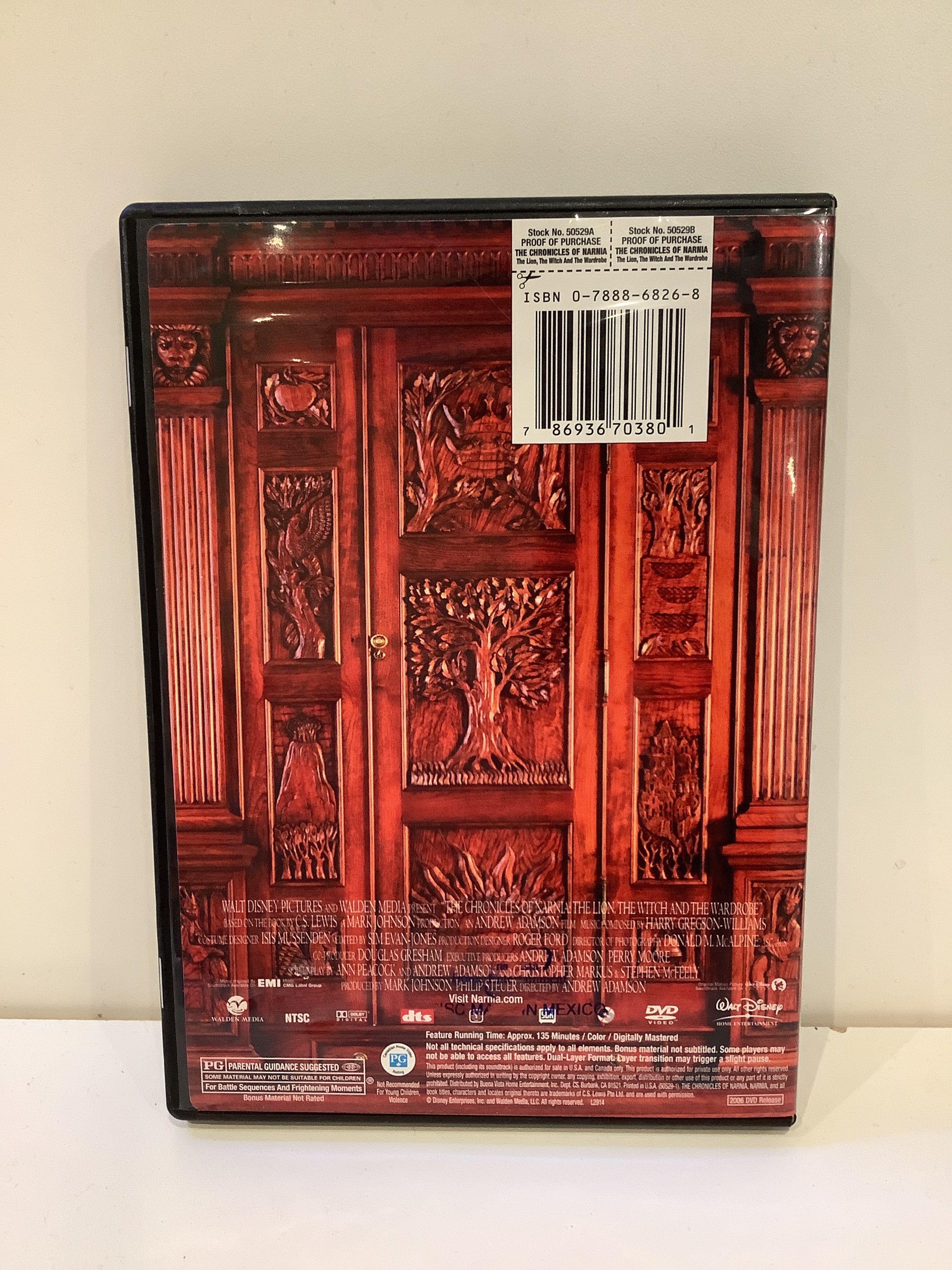 The Chronicles of Narnia: The Lion, The Witch and The Wardrobe - DVD - Image 2