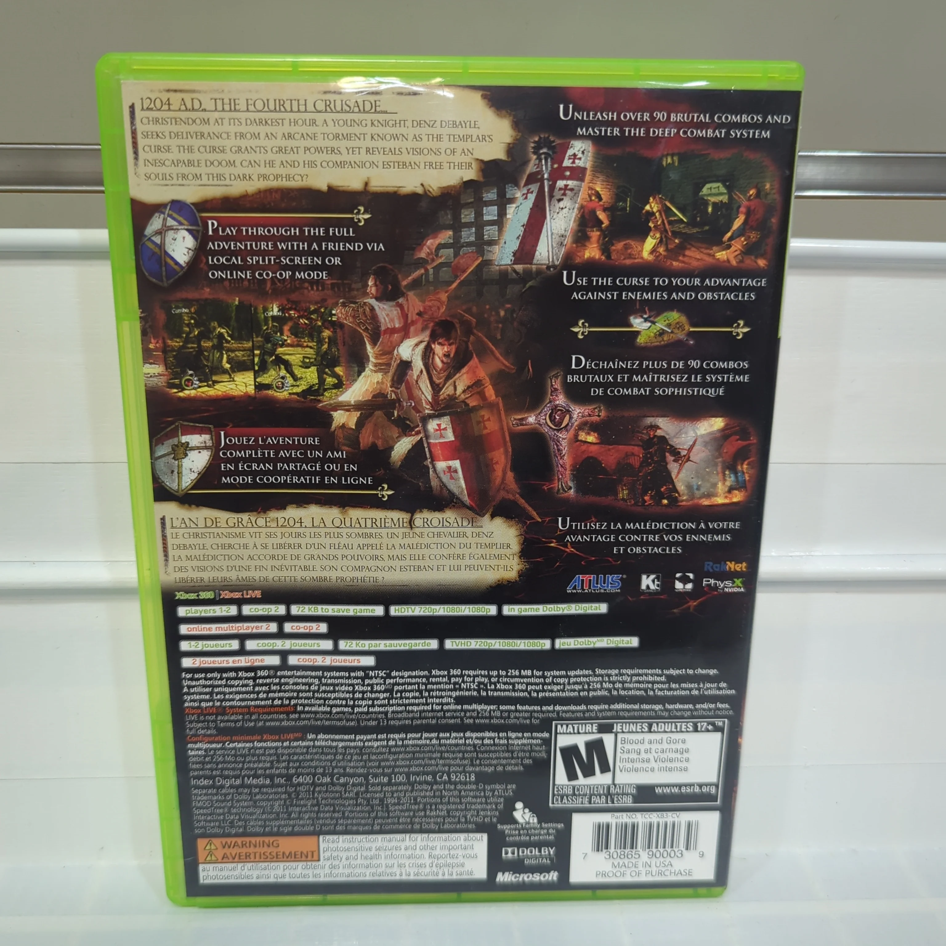 The Cursed Crusade - Xbox 360 - Image 2