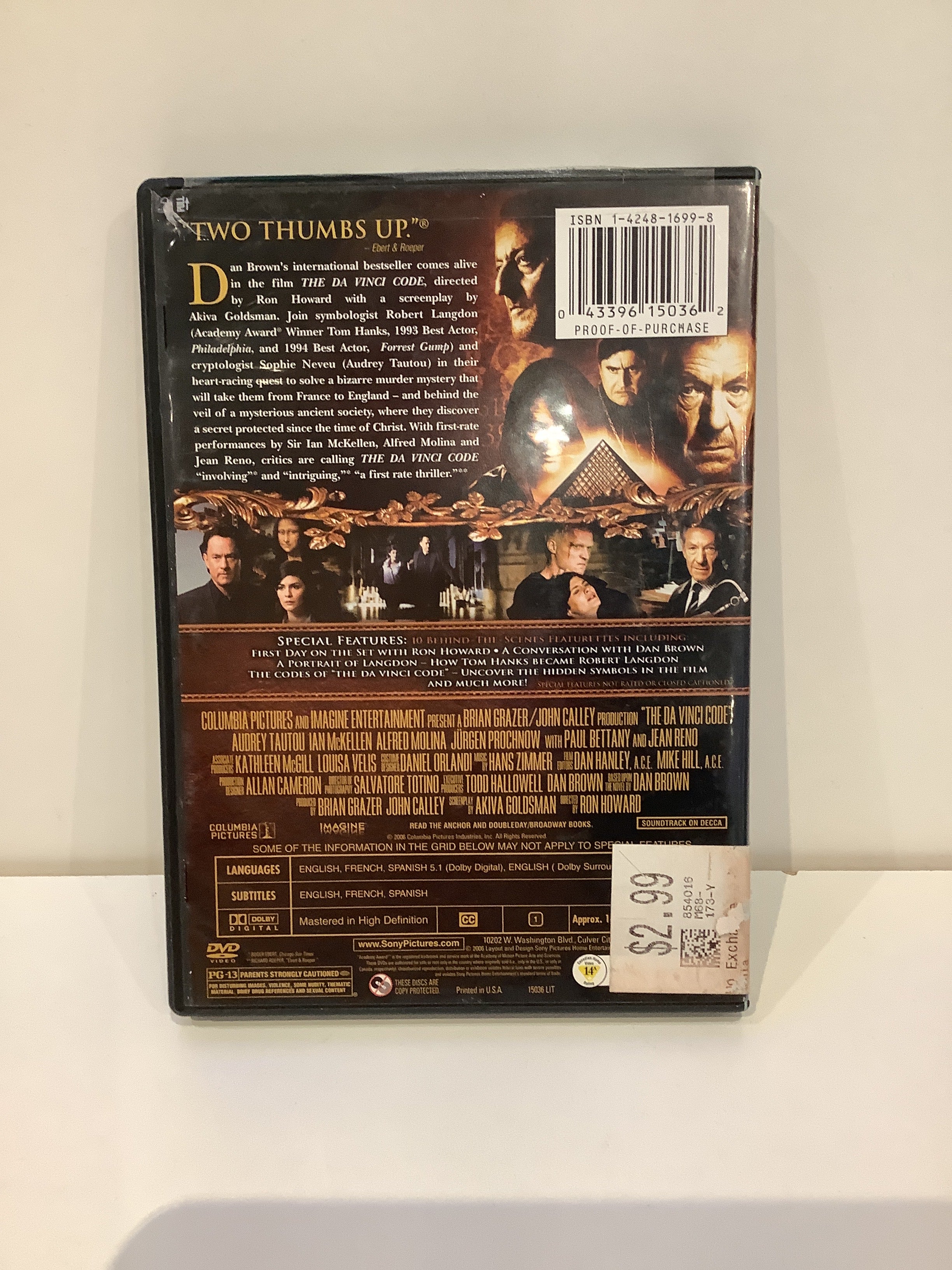 The Da Vinci Code - DVD - Image 2
