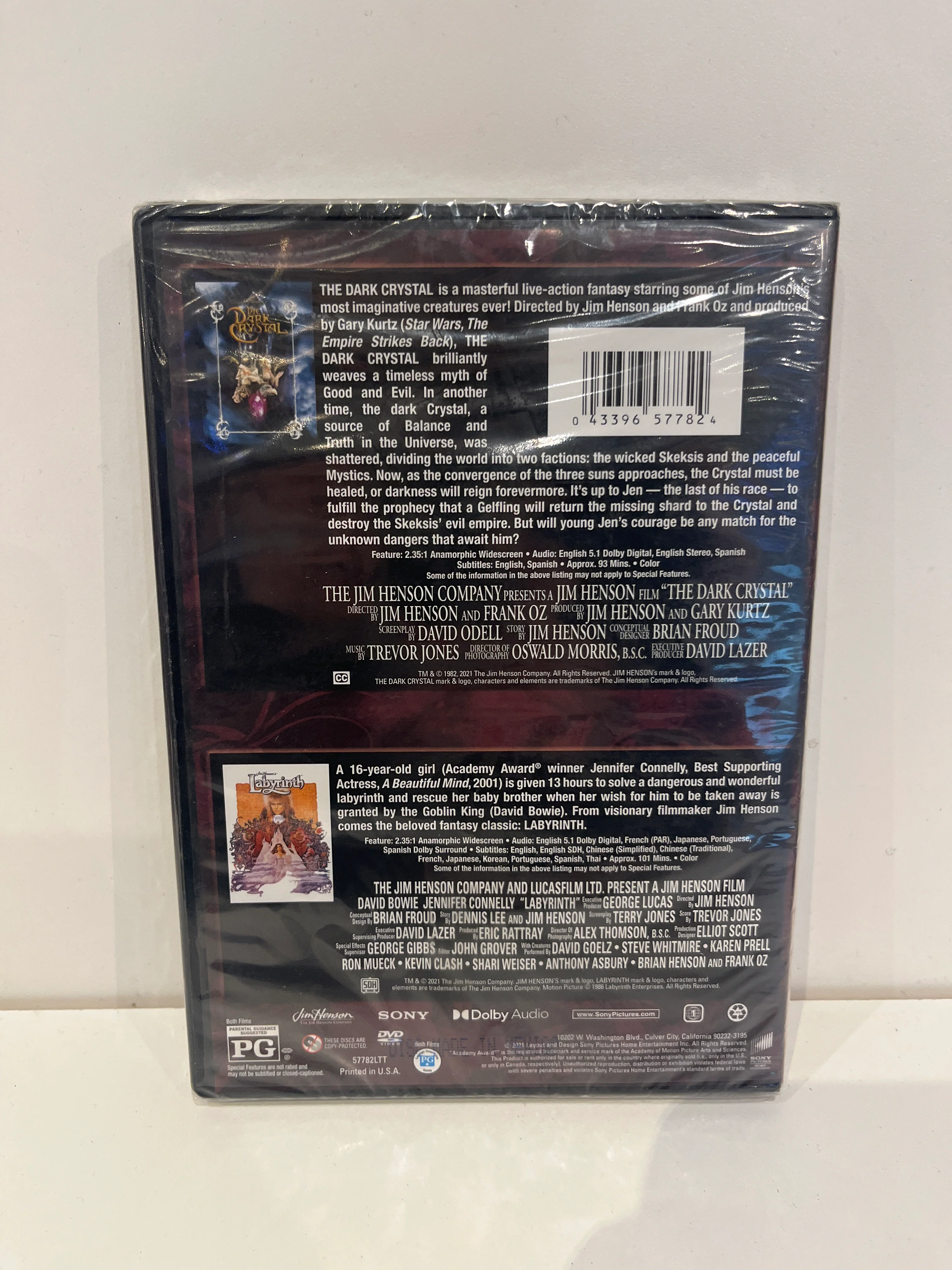 The Dark Crystal / Labyrinth - DVD - Image 2