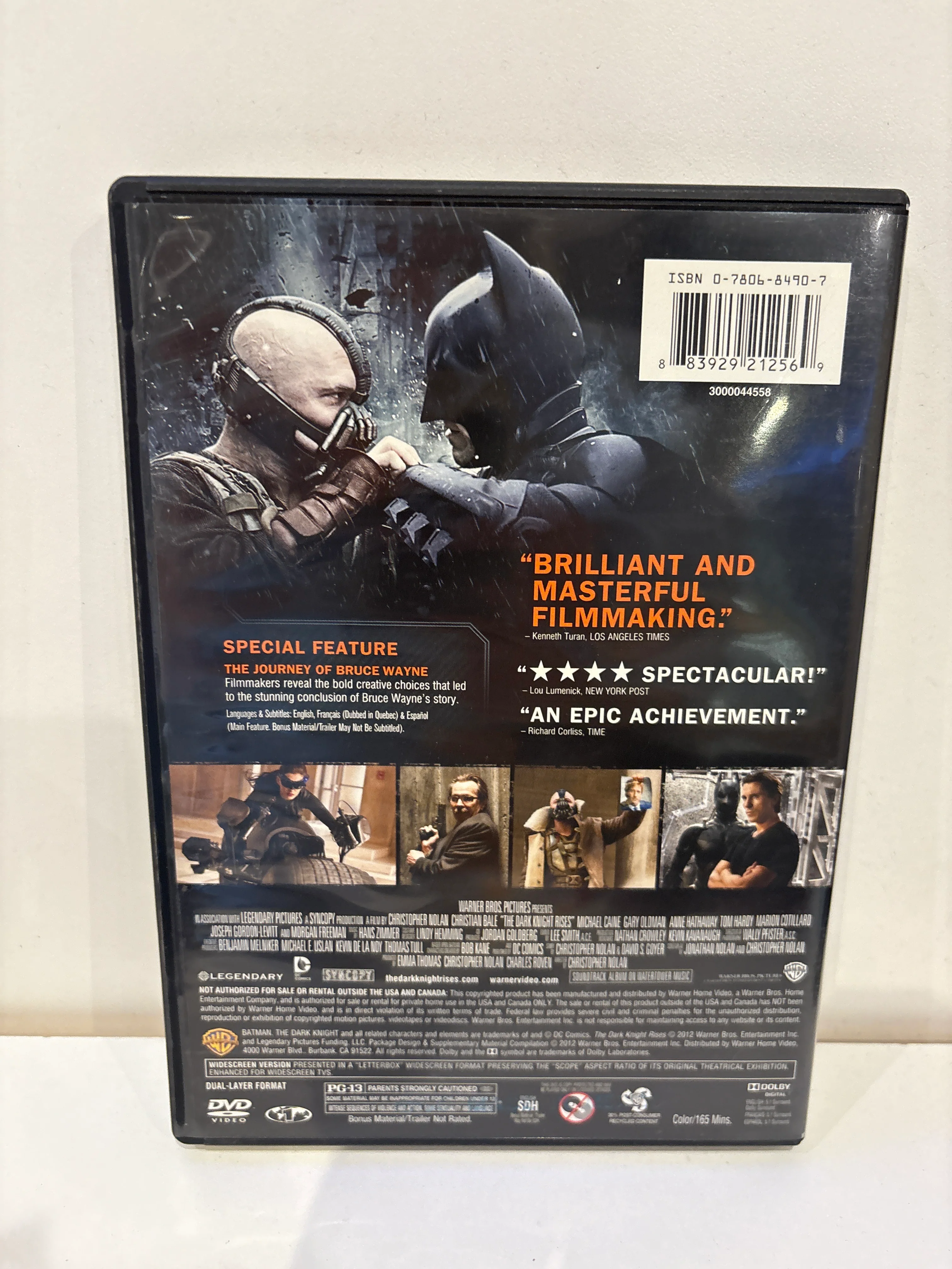 The Dark Knight Rises - DVD - Image 2