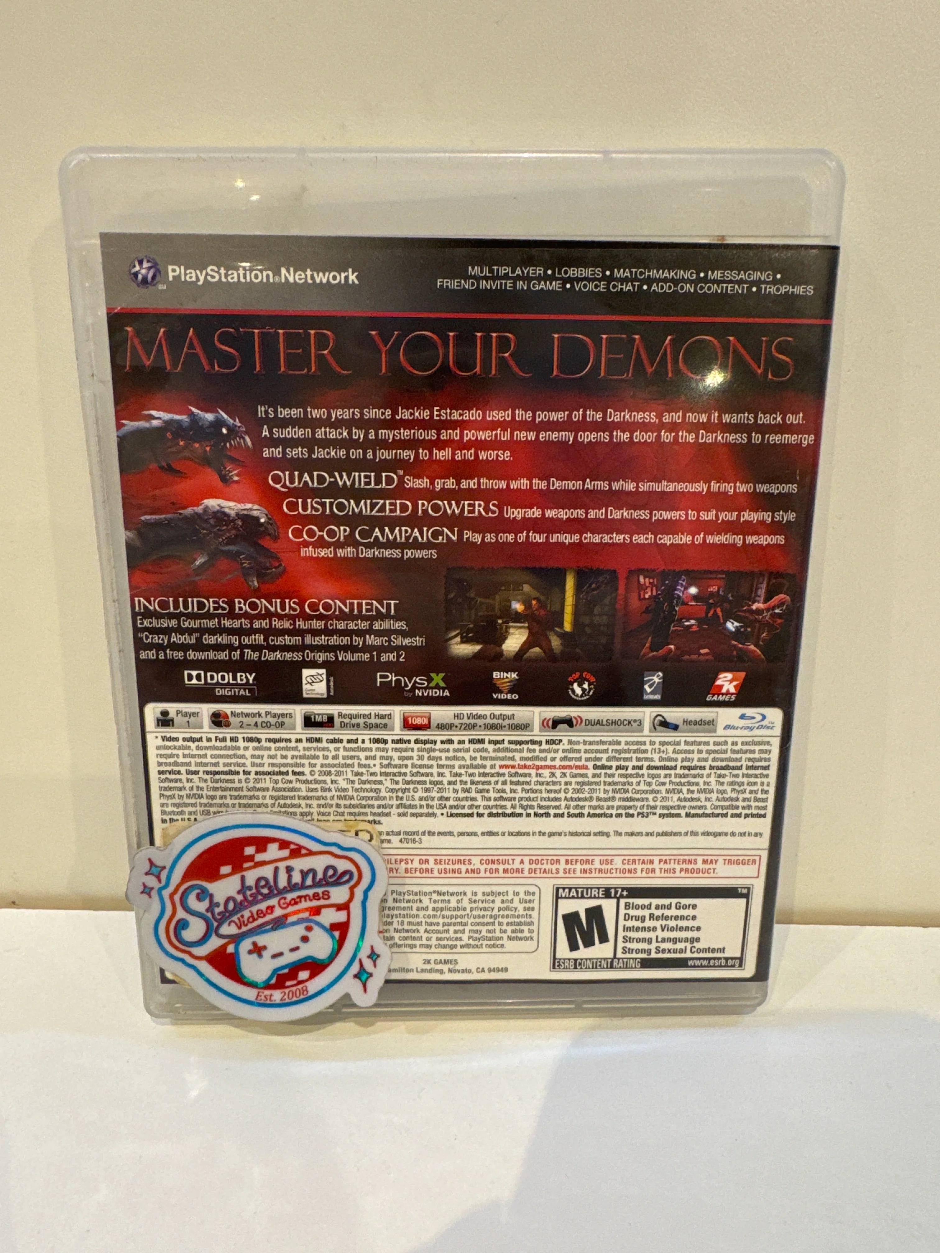 The Darkness II [Limited Edition] - Playstation 3 - Image 2